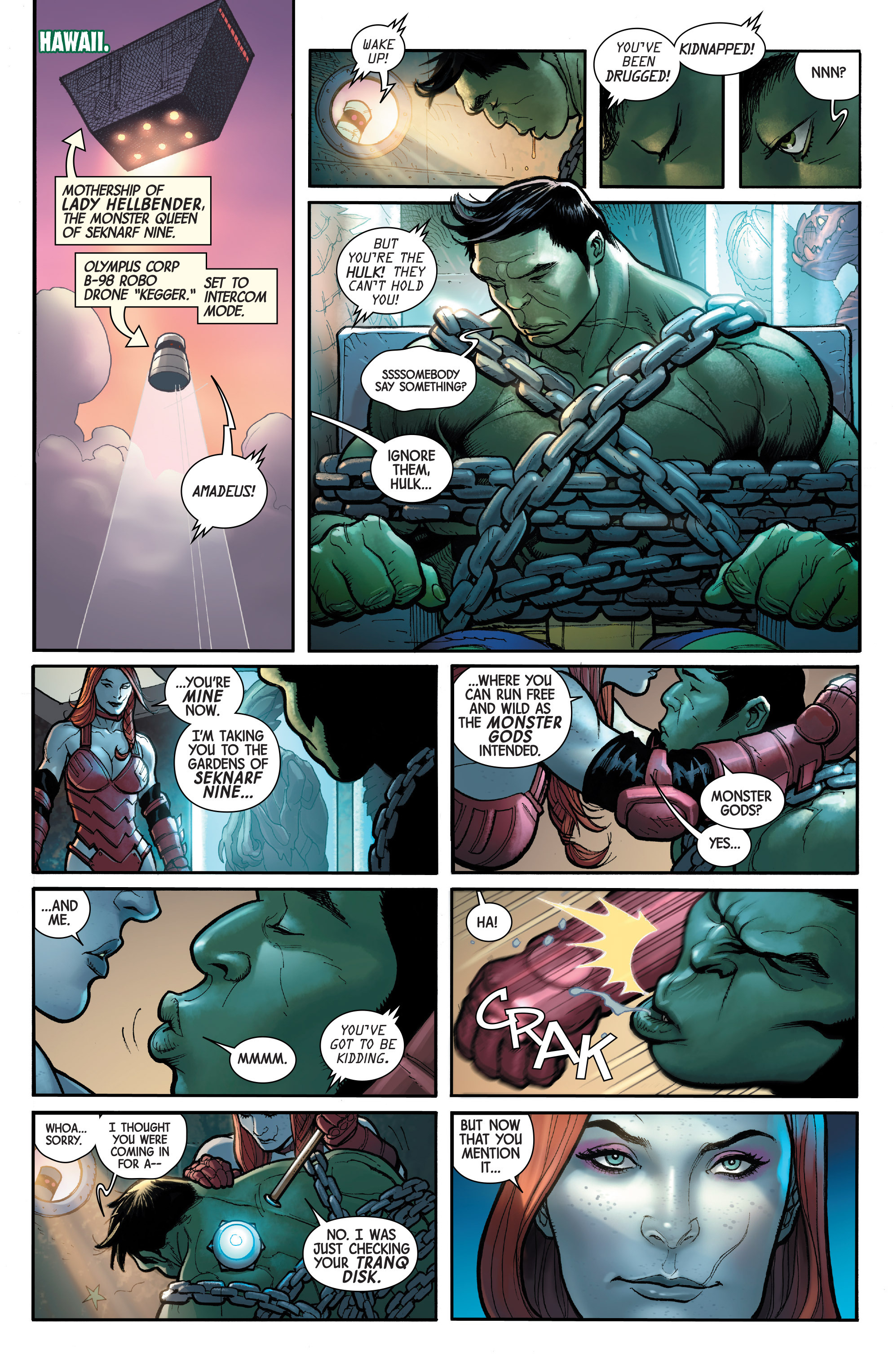 Read online Totally Awesome Hulk comic -  Issue #4 - 4