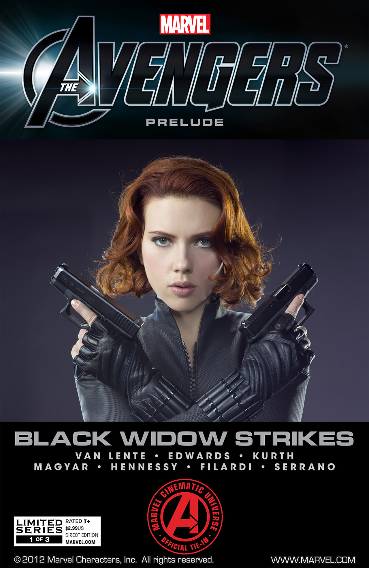 Read online Marvel's The Avengers: Black Widow Strikes comic -  Issue #1 - 1