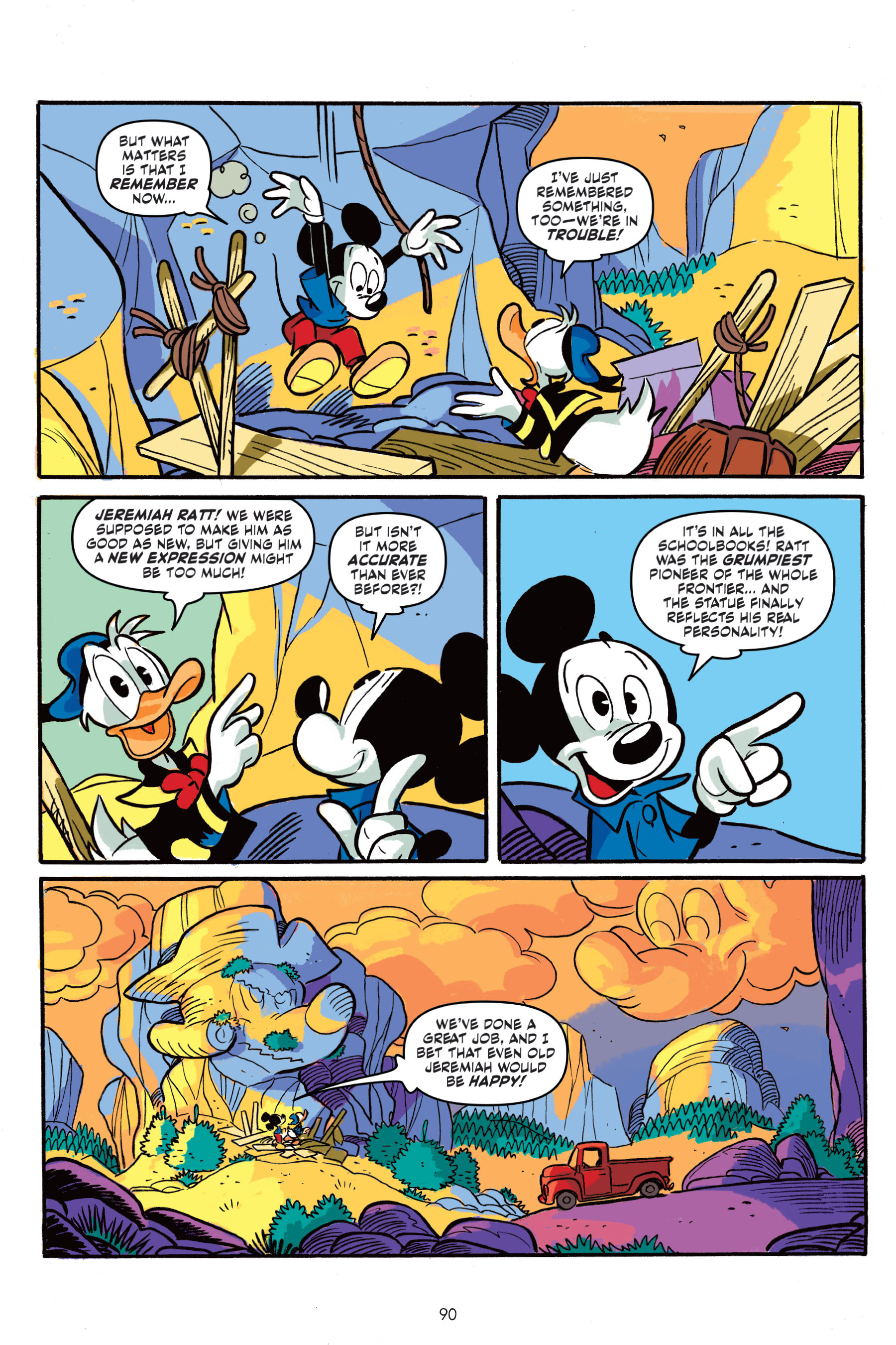 Read online Mickey Mouse: The Quest For the Missing Memories comic -  Issue # TPB (Part 1) - 91