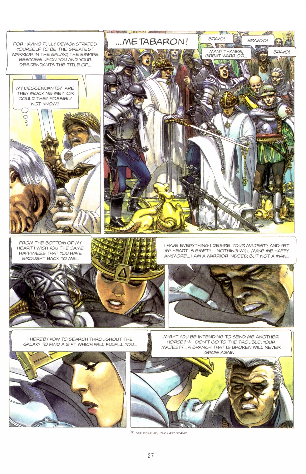 Read online The Metabarons comic -  Issue #3 - The Knigthing Of Othon - 28