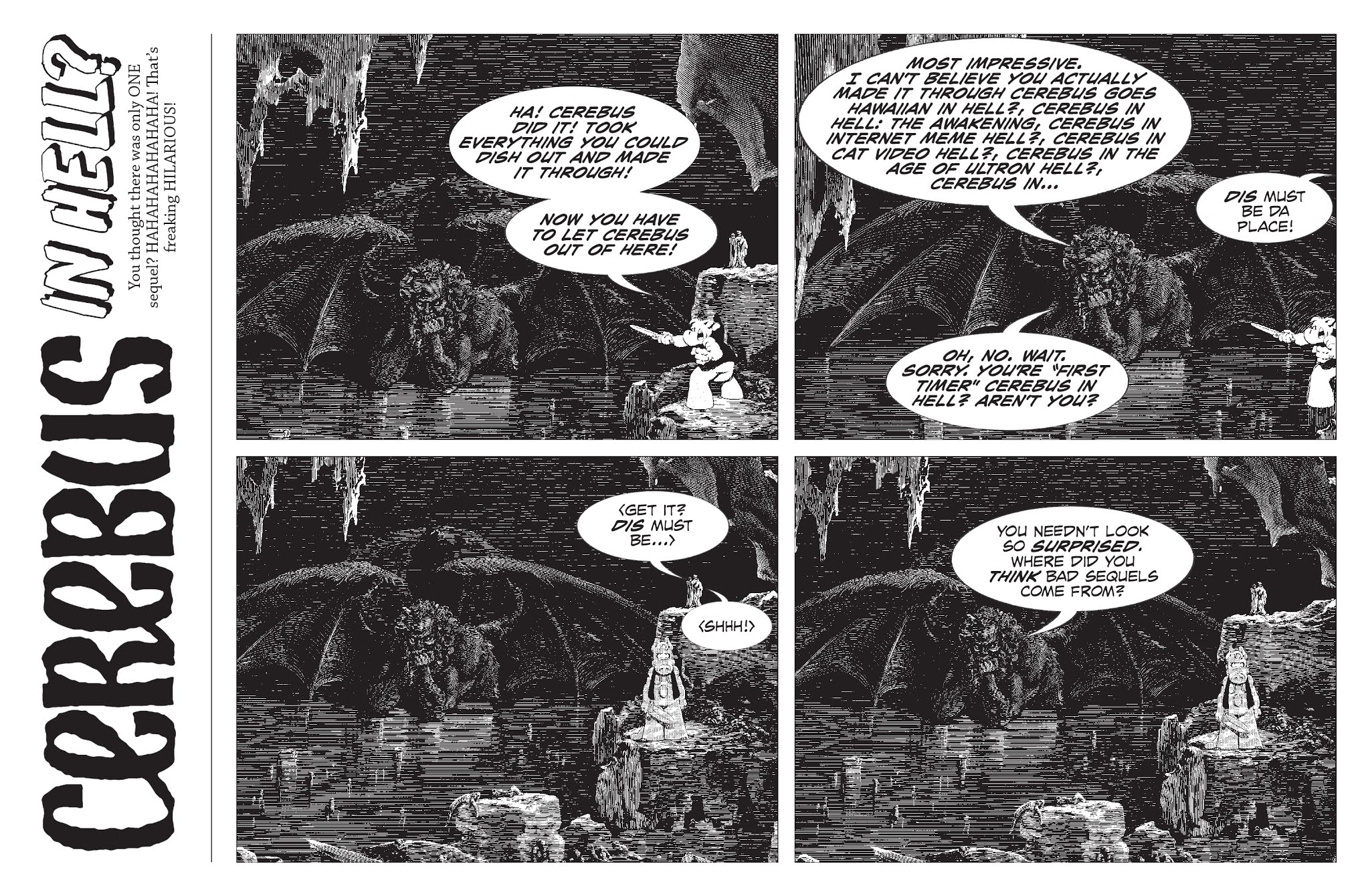 Read online Cerebus in Hell? comic -  Issue #4 - 22