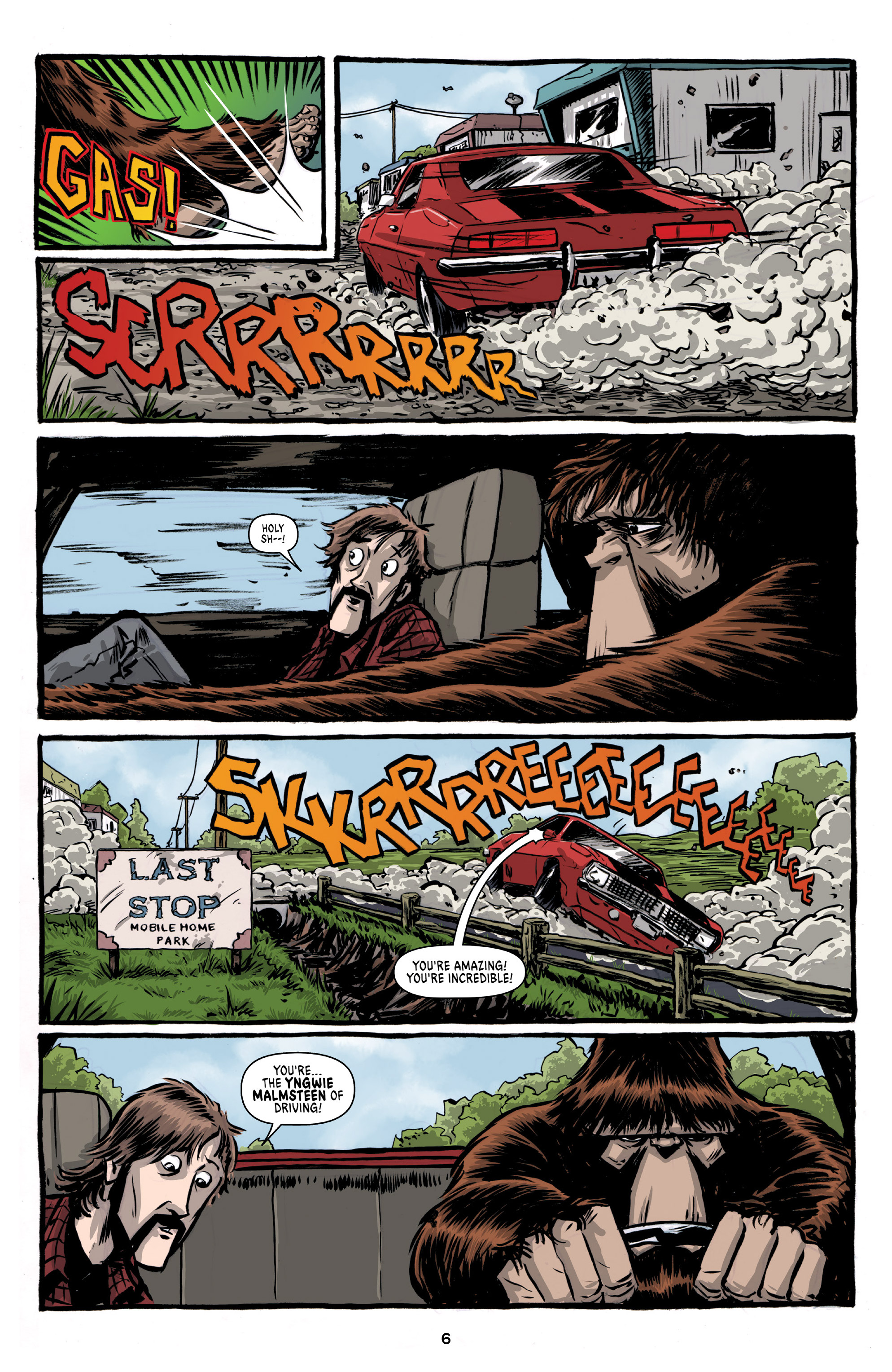 Read online Free Comic Book Day 2019 comic -  Issue # Starburns Presents - 6