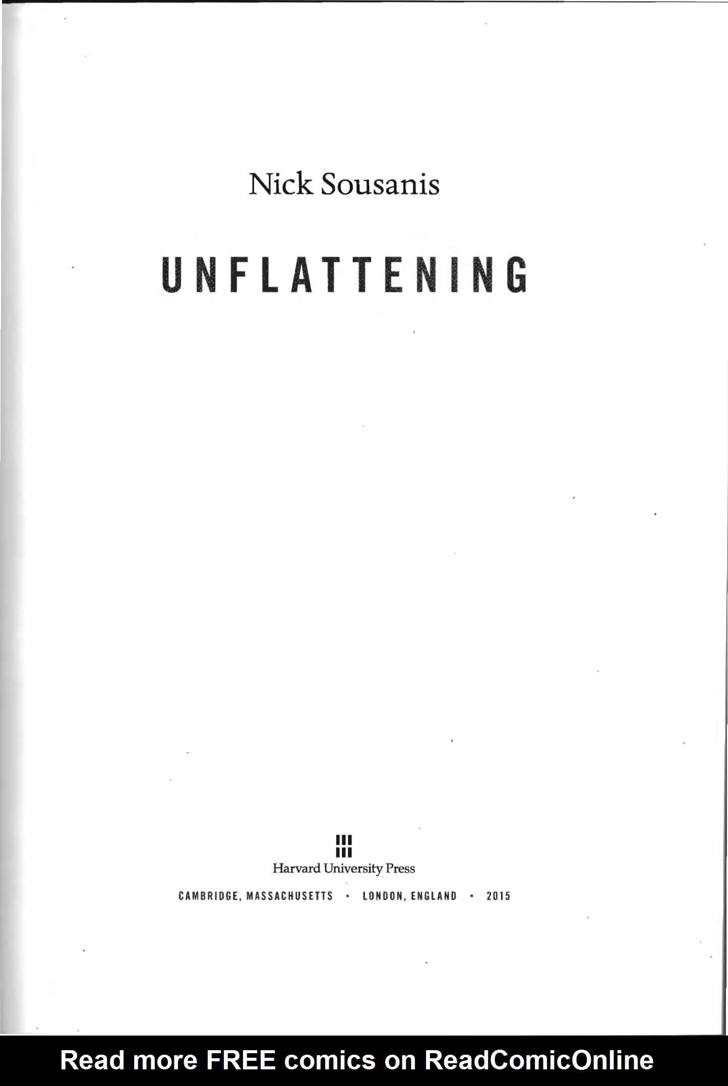 Read online Unflattening comic -  Issue # TPB (Part 1) - 2