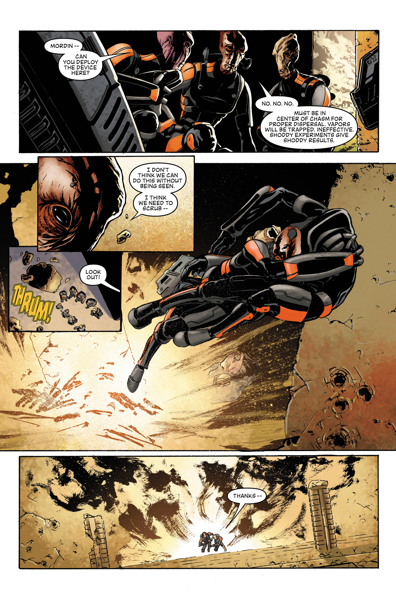 Read online Mass Effect: Foundation comic -  Issue #9 - 15