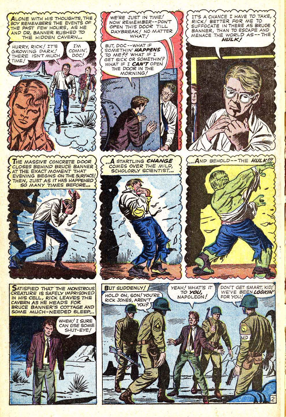 Read online The Incredible Hulk (1962) comic -  Issue #3 - 4