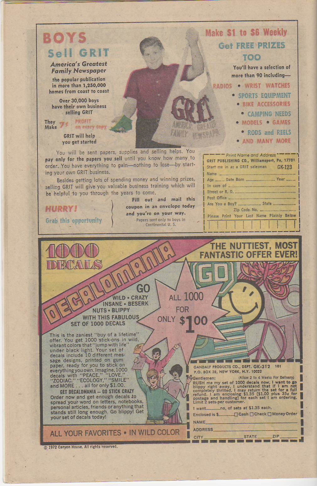 Read online Mighty Samson (1964) comic -  Issue #23 - 18