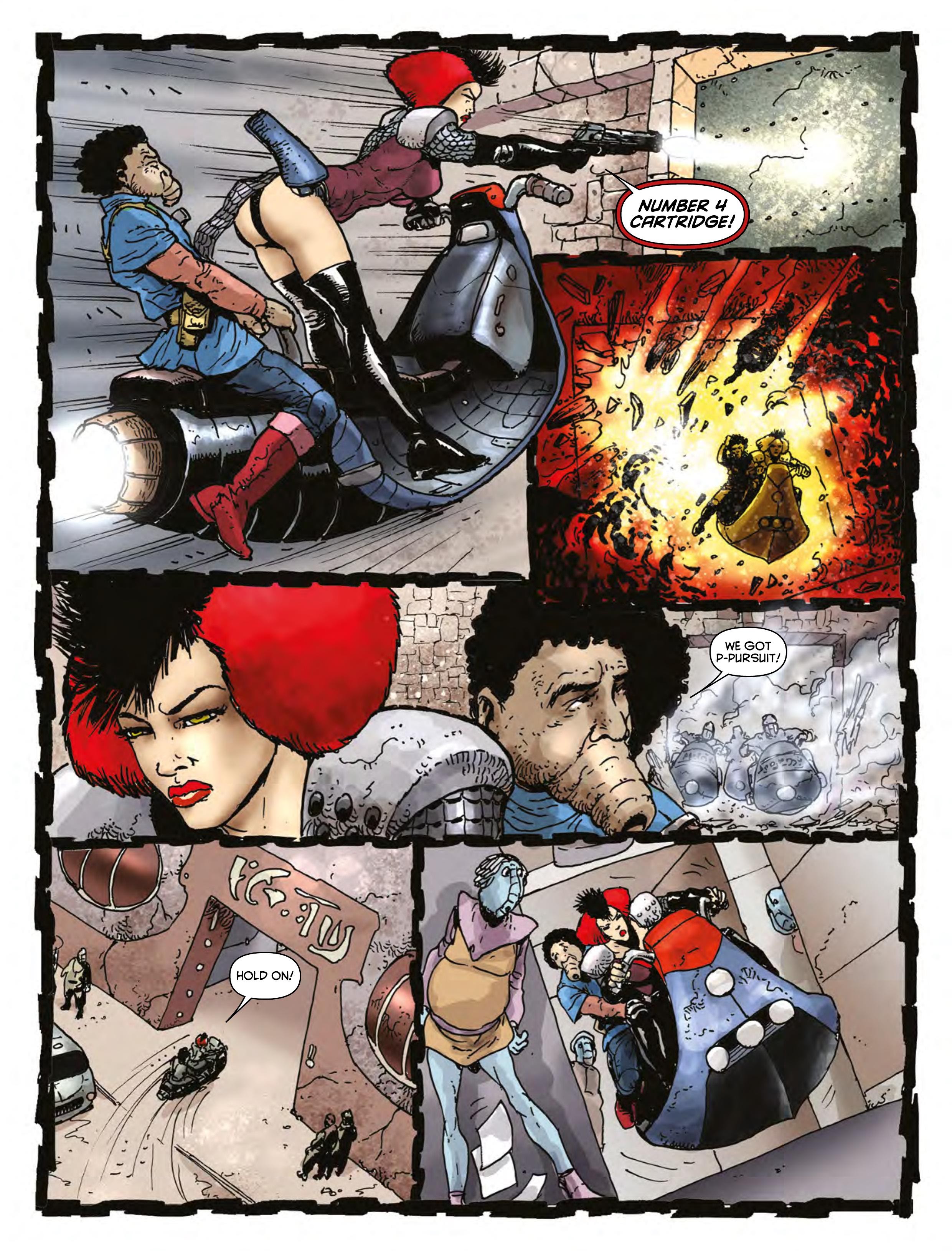 Read online 2000AD Durham Red comic -  Issue # TPB - 94