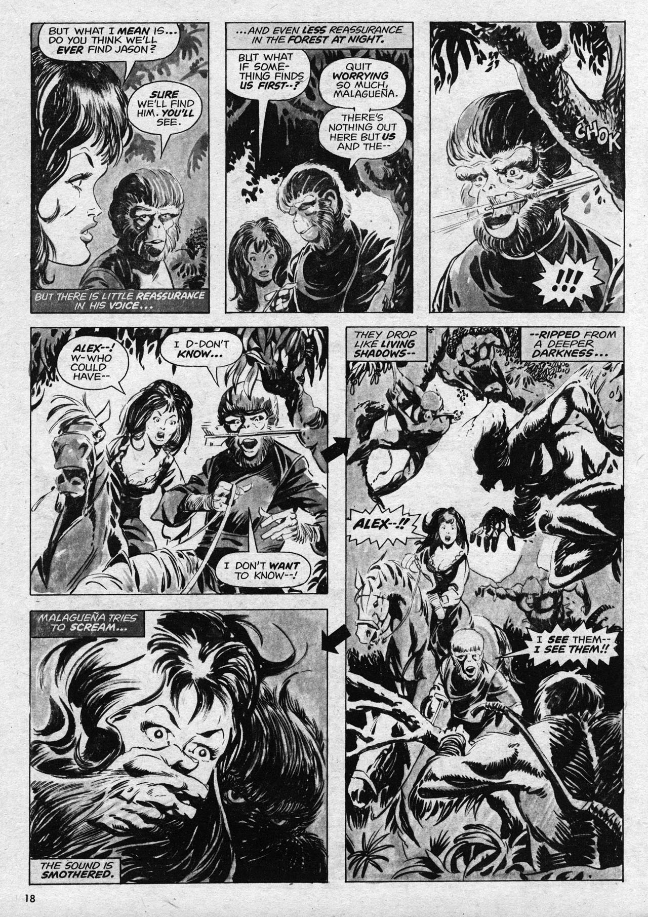 Read online Planet of the Apes comic -  Issue #13 - 18