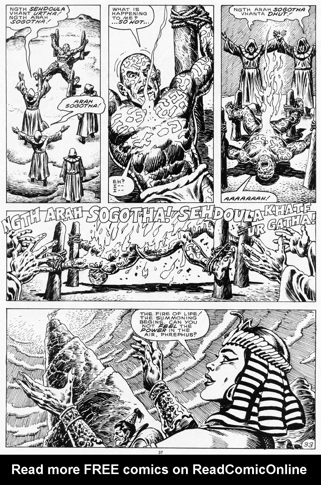 Read online The Savage Sword Of Conan comic -  Issue #152 - 39