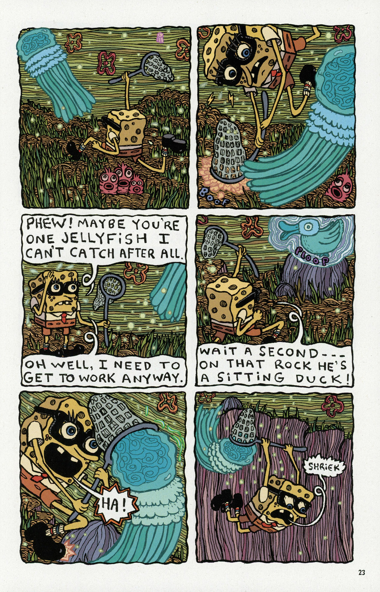 Read online SpongeBob Comics comic -  Issue #37 - 24