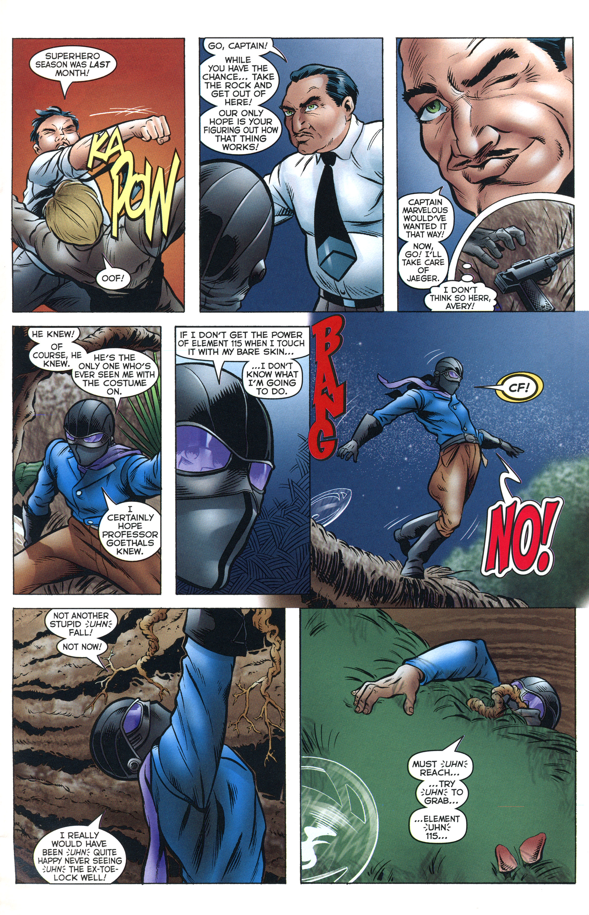 Read online Captain Gravity comic -  Issue #3 - 28