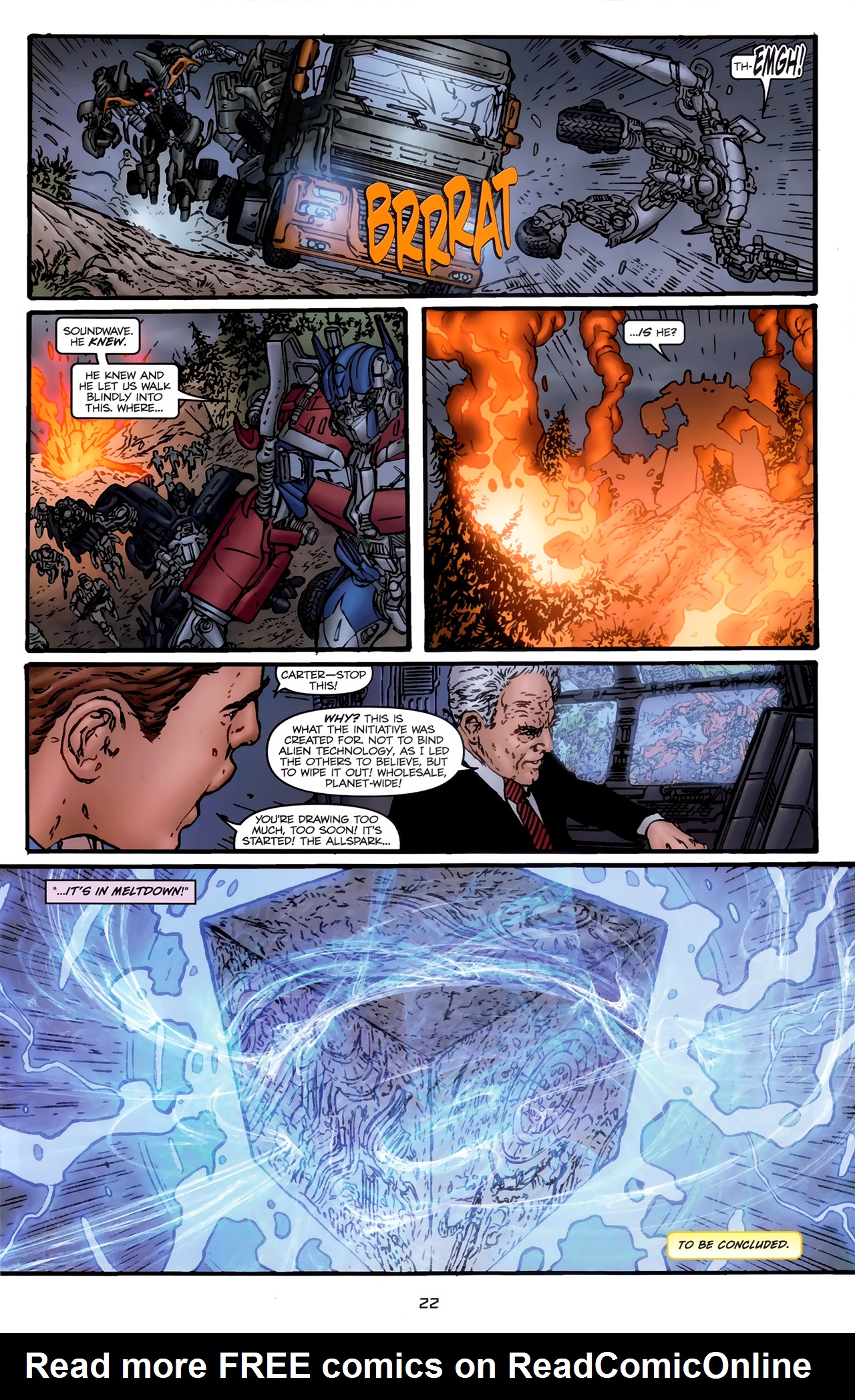 Read online Transformers: Nefarious comic -  Issue #5 - 25