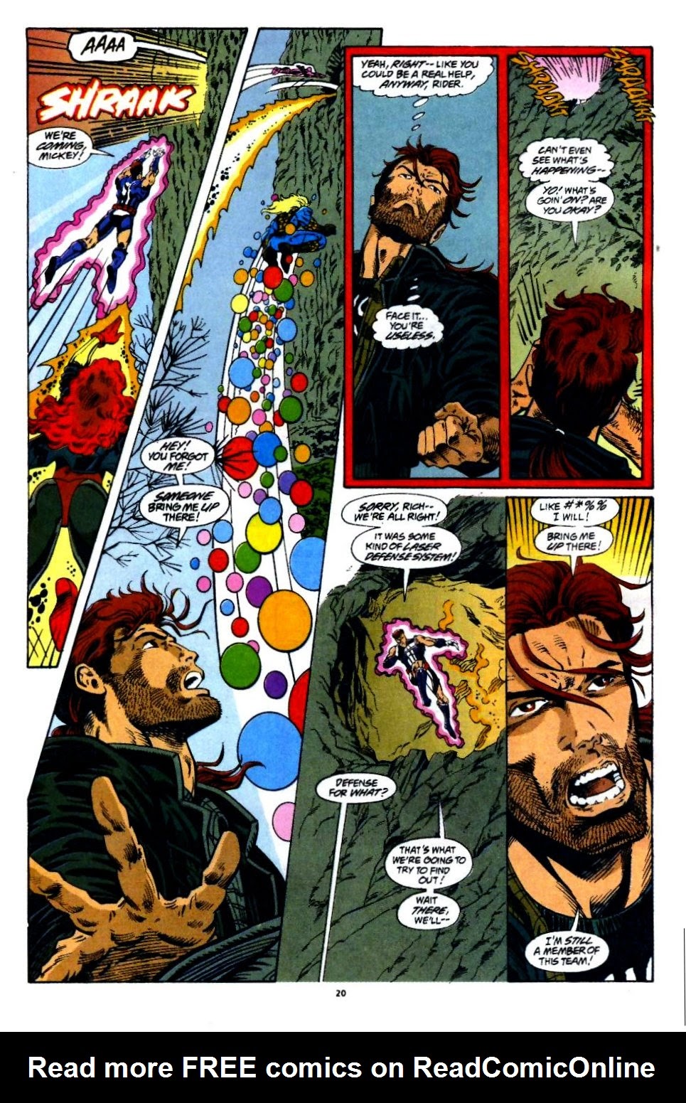 Read online The New Warriors comic -  Issue #60 - 16