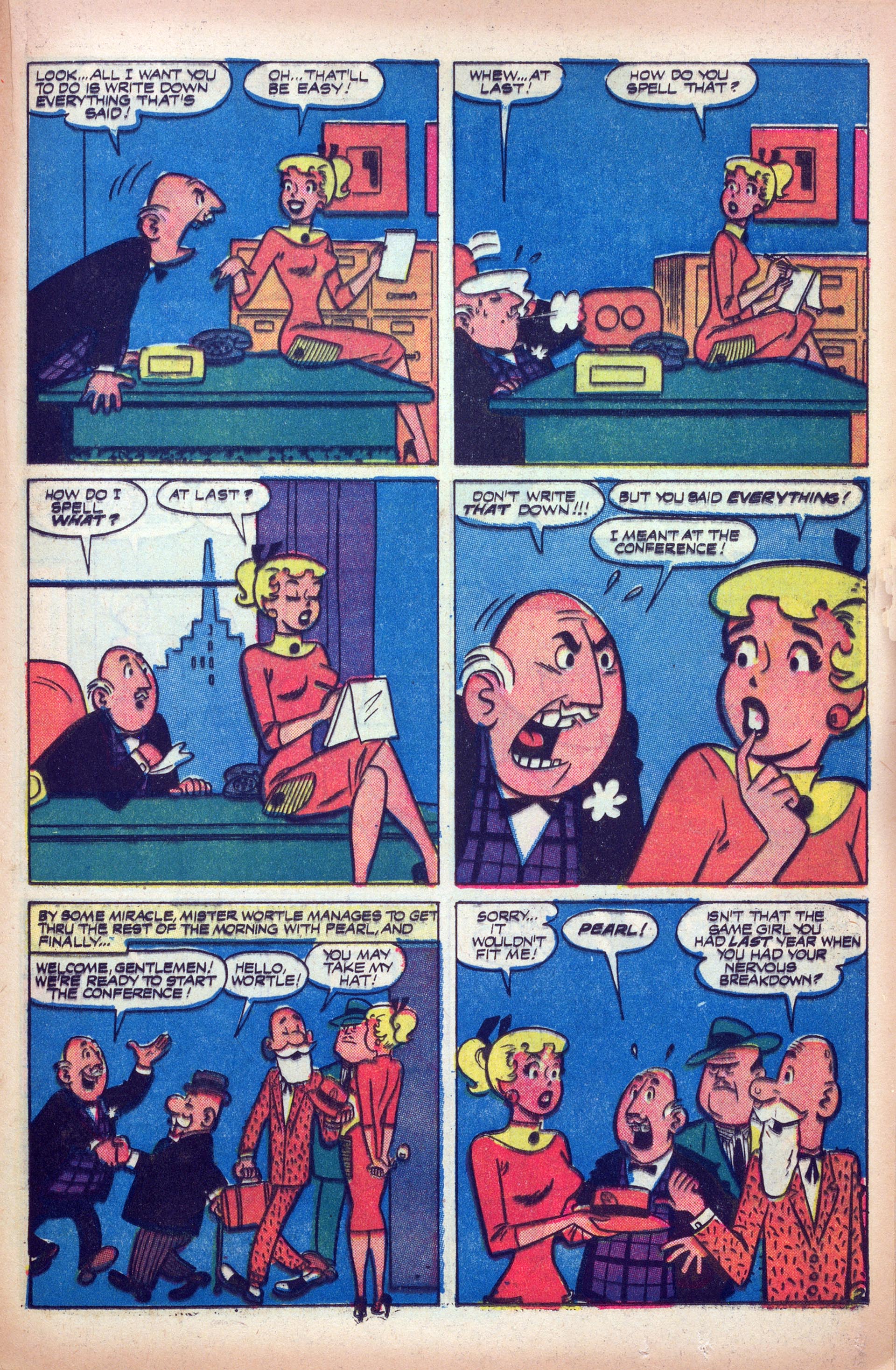 Read online Millie the Model comic -  Issue #80 - 21