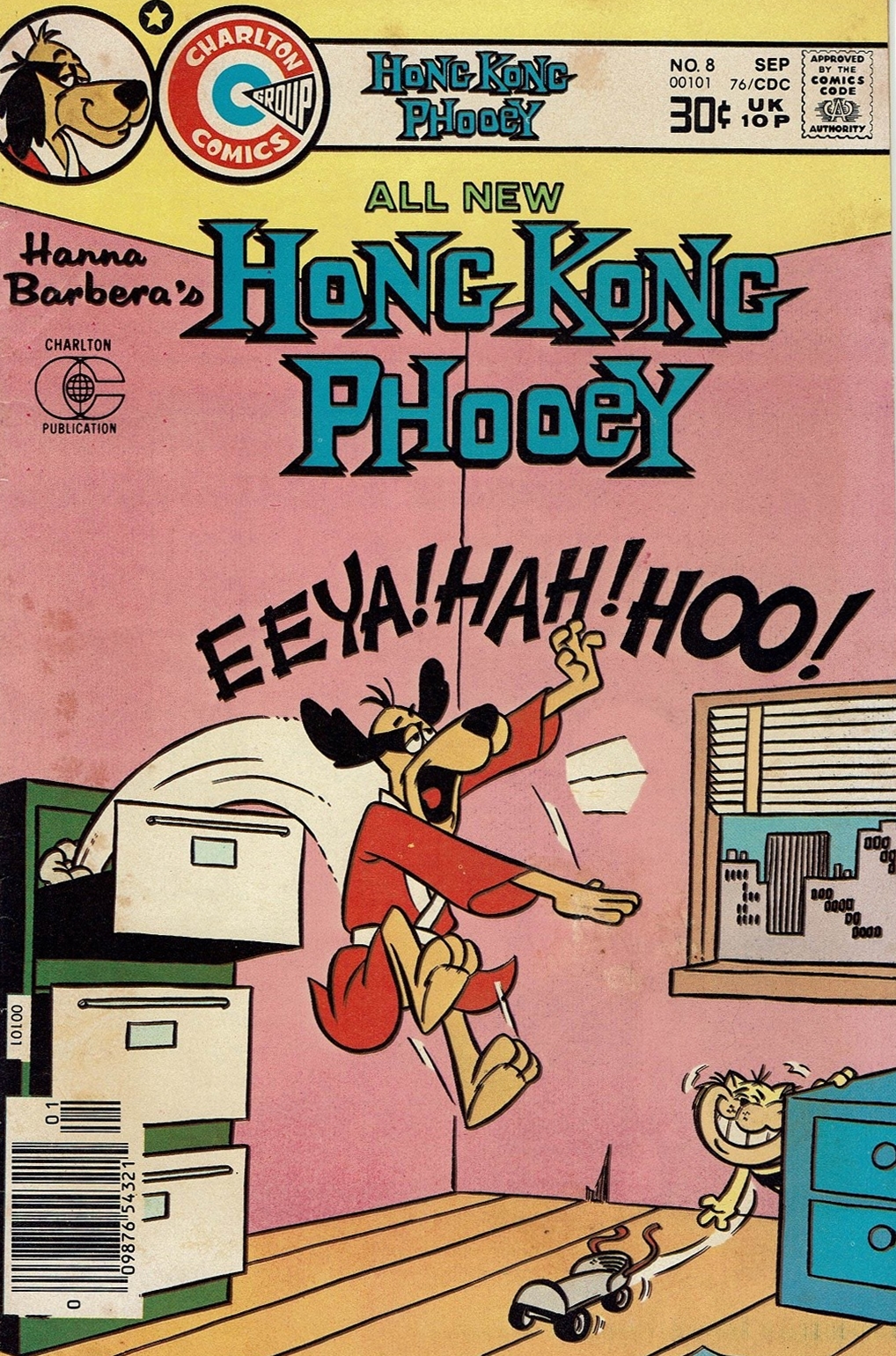 Read online Hong Kong Phooey comic -  Issue #8 - 1
