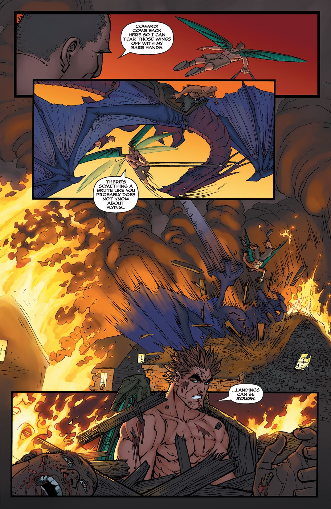 Read online Michael Turner's Soulfire: Shadow Magic comic -  Issue #5 - 8