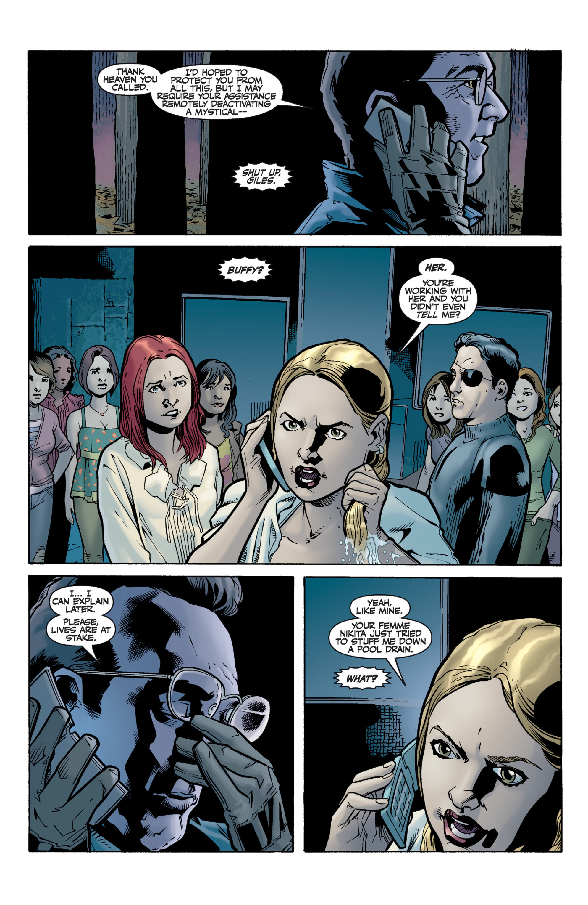 Read online Buffy the Vampire Slayer Season Eight comic -  Issue # _TPB 2 - No Future For You - 87