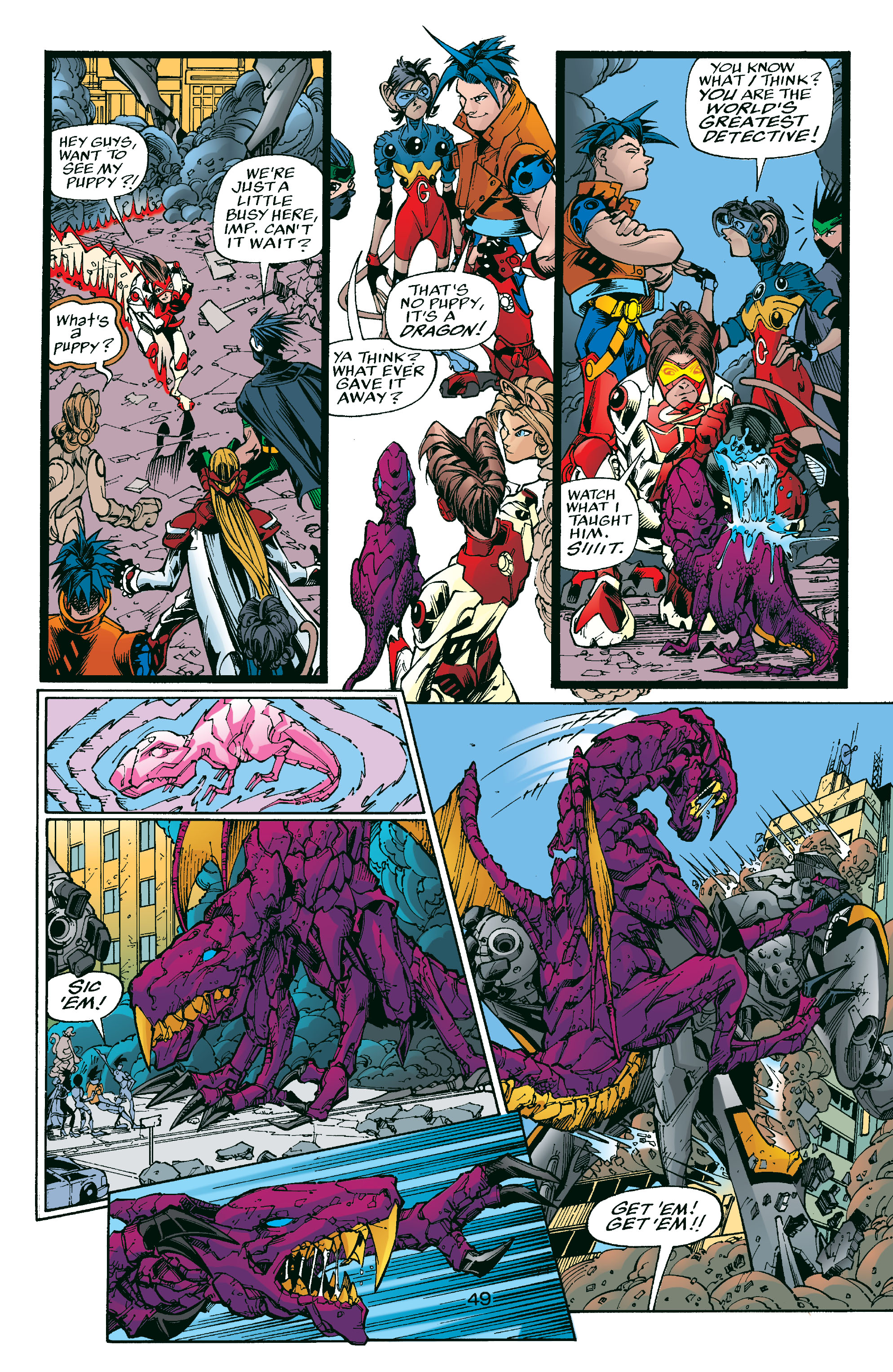 Read online Young Justice 80-Page Giant comic -  Issue # Full - 48