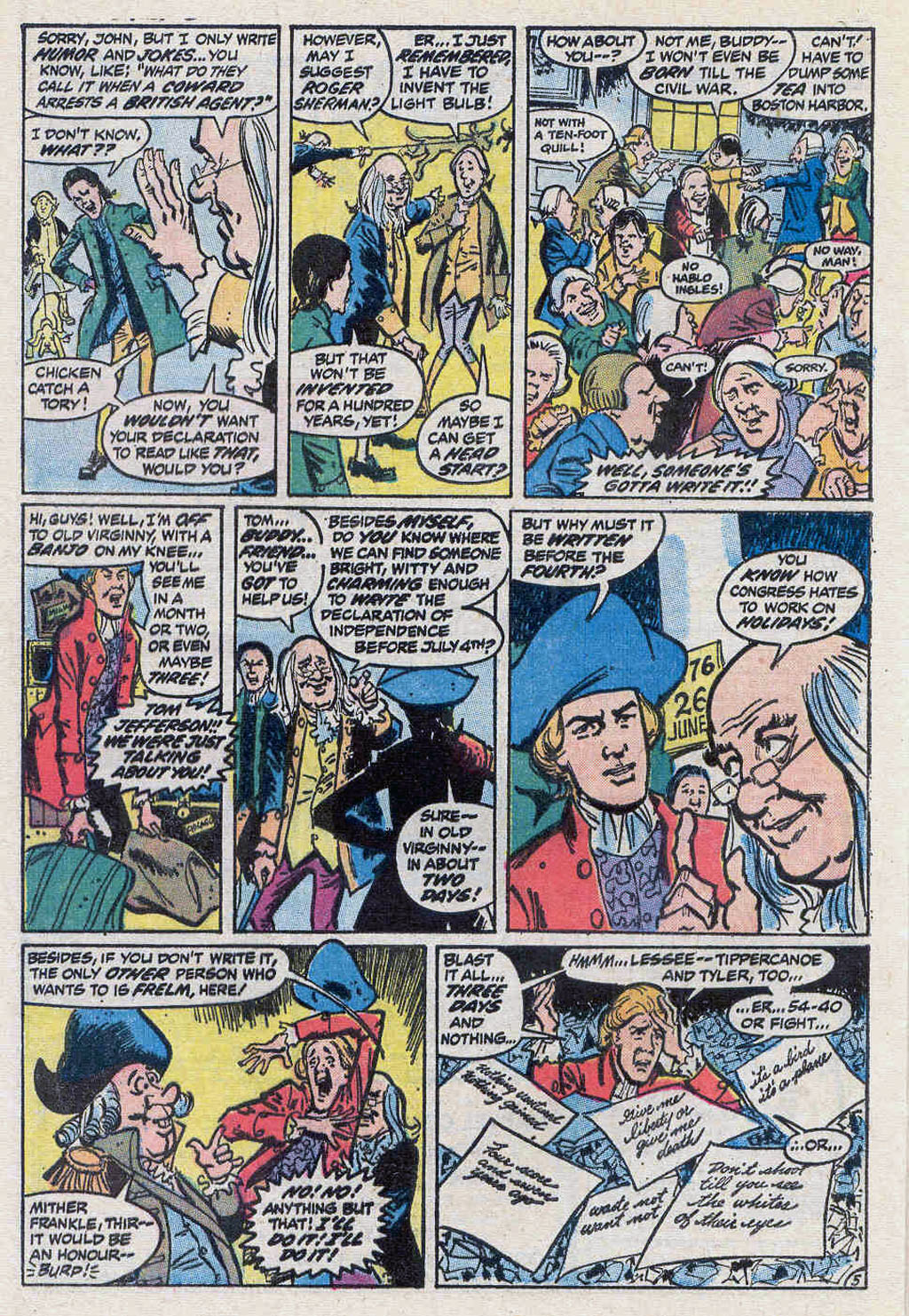 Read online Spoof comic -  Issue #5 - 19