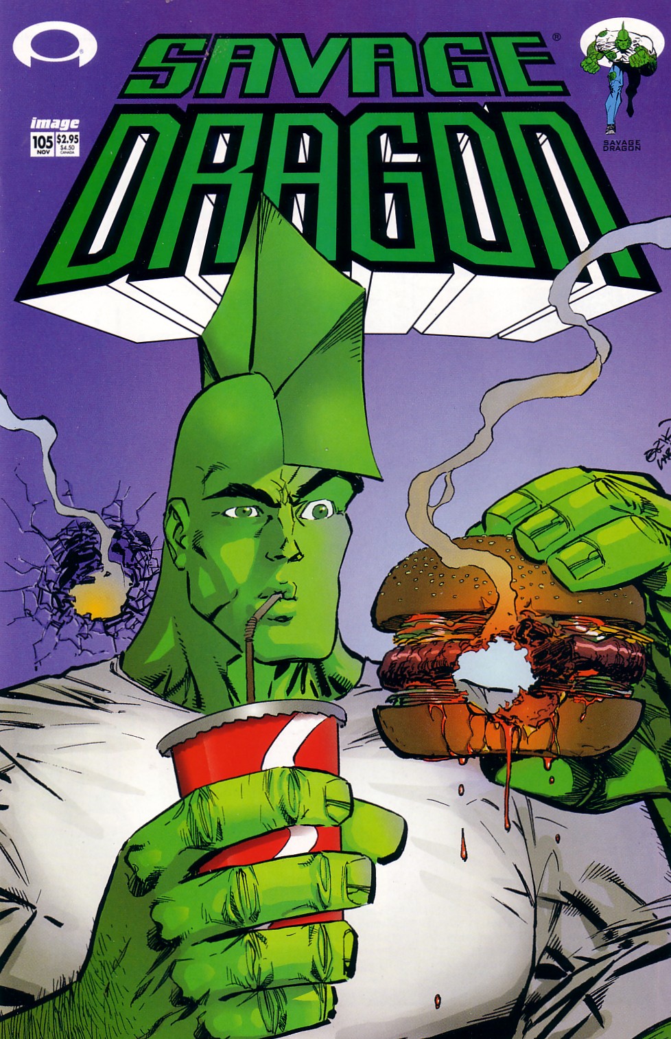 The Savage Dragon (1993) issue 105 - Page 1