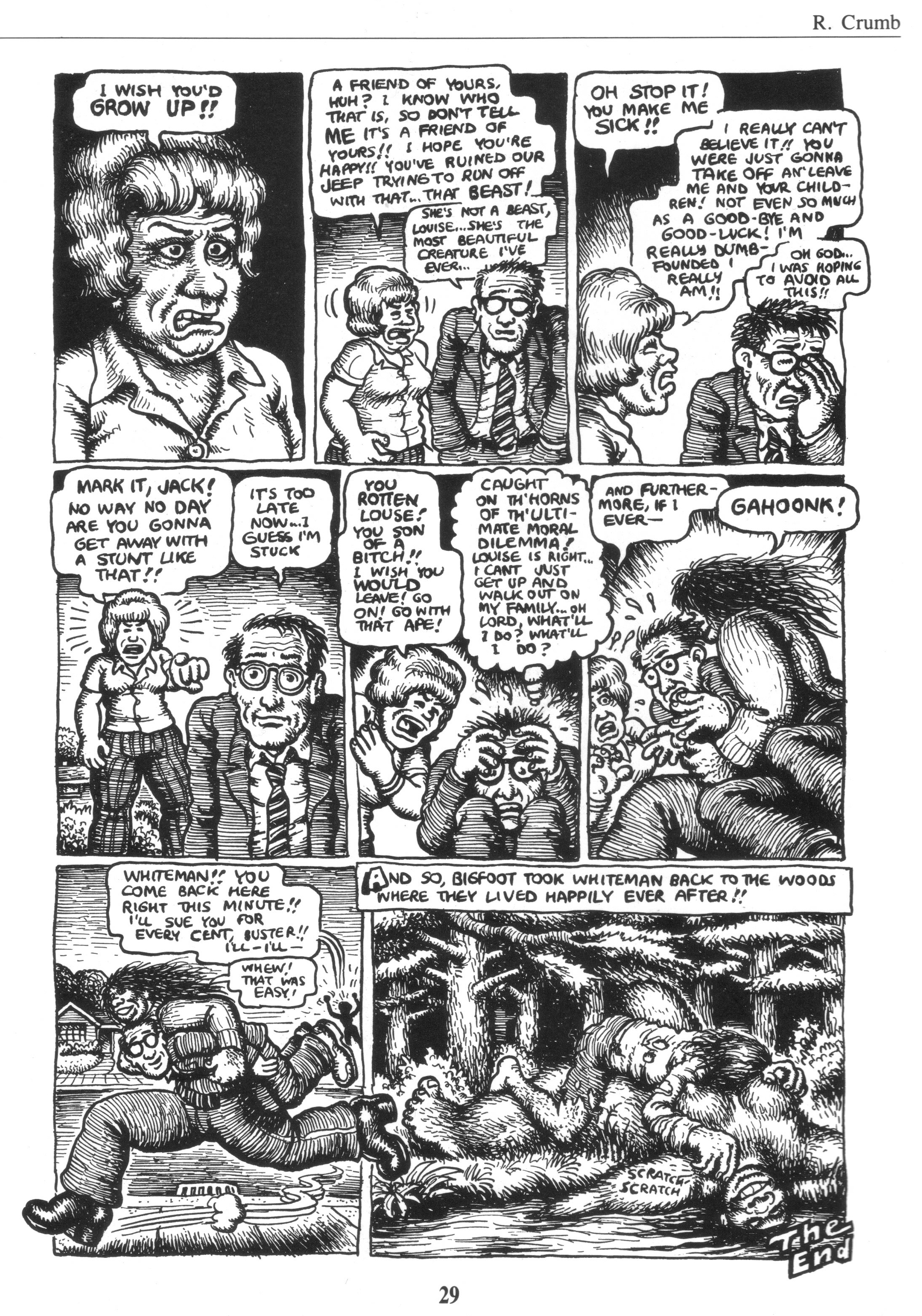 Read online The Complete Crumb Comics comic -  Issue # TPB 8 - 37