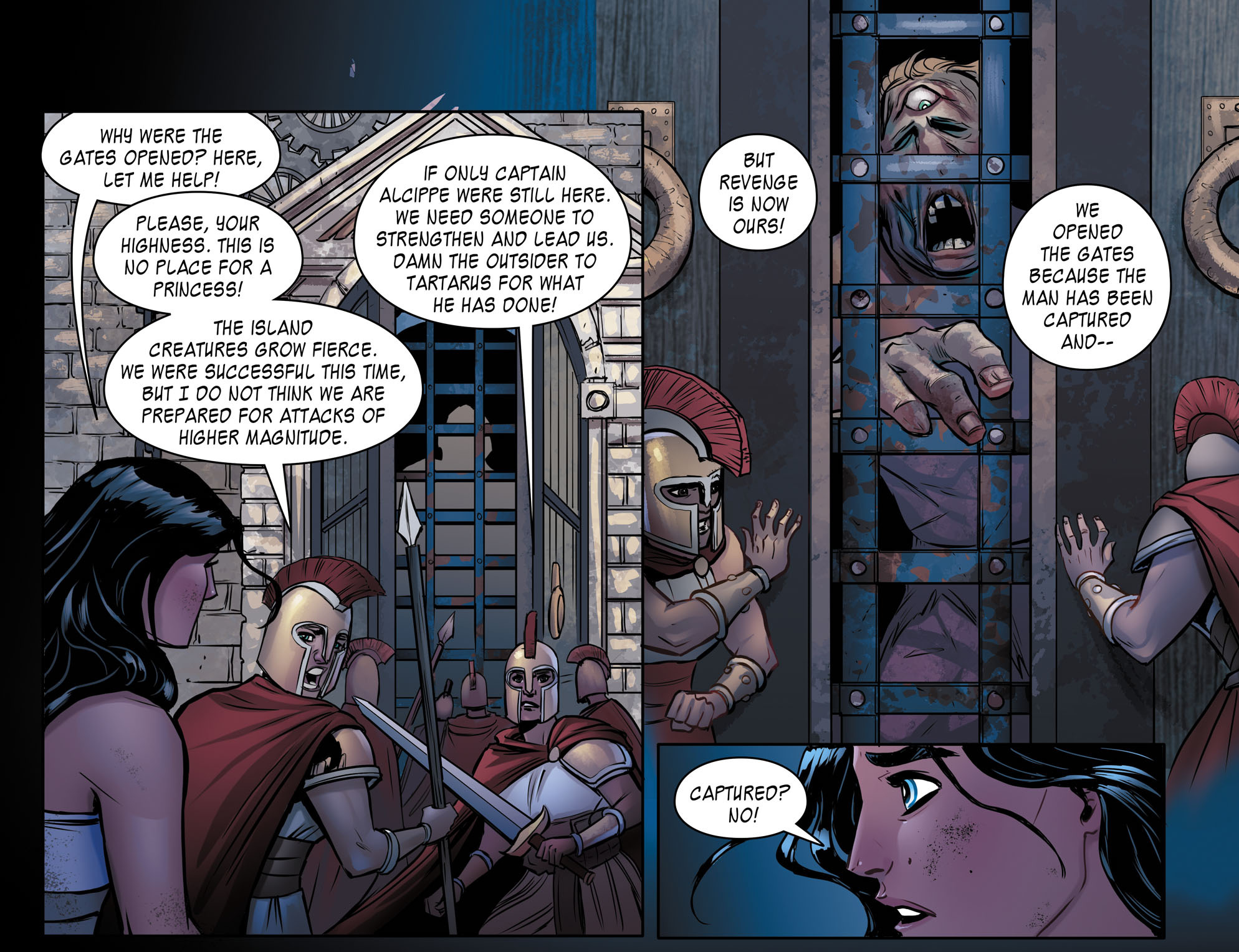 Read online The Legend of Wonder Woman (2015) comic -  Issue #7 - 22