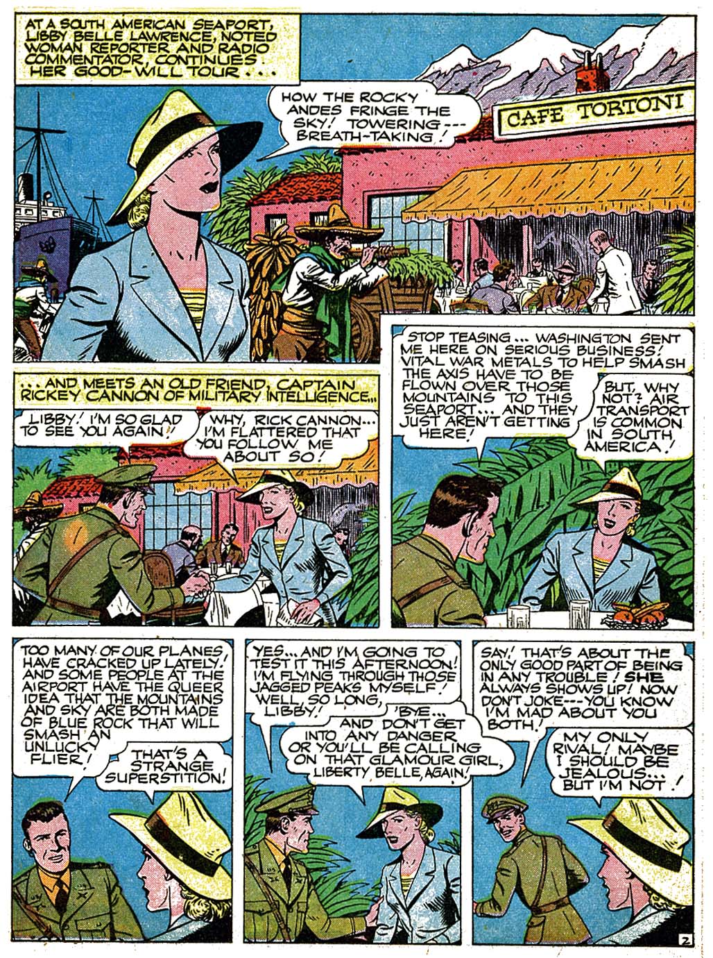 Read online Star Spangled Comics comic -  Issue #31 - 36