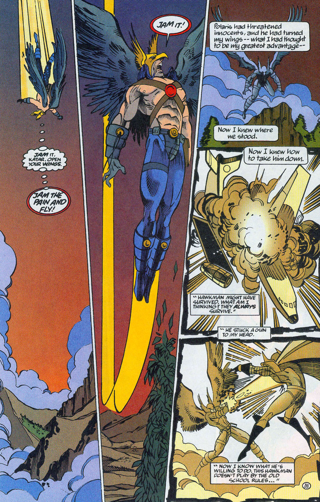 Hawkman (1993) Issue #28 #31 - English 20
