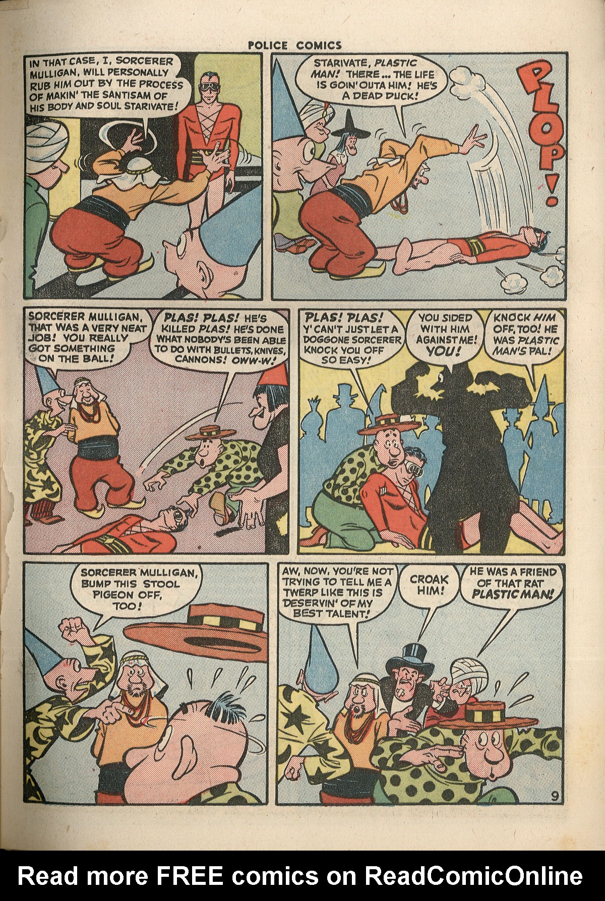 Read online Police Comics comic -  Issue #46 - 11