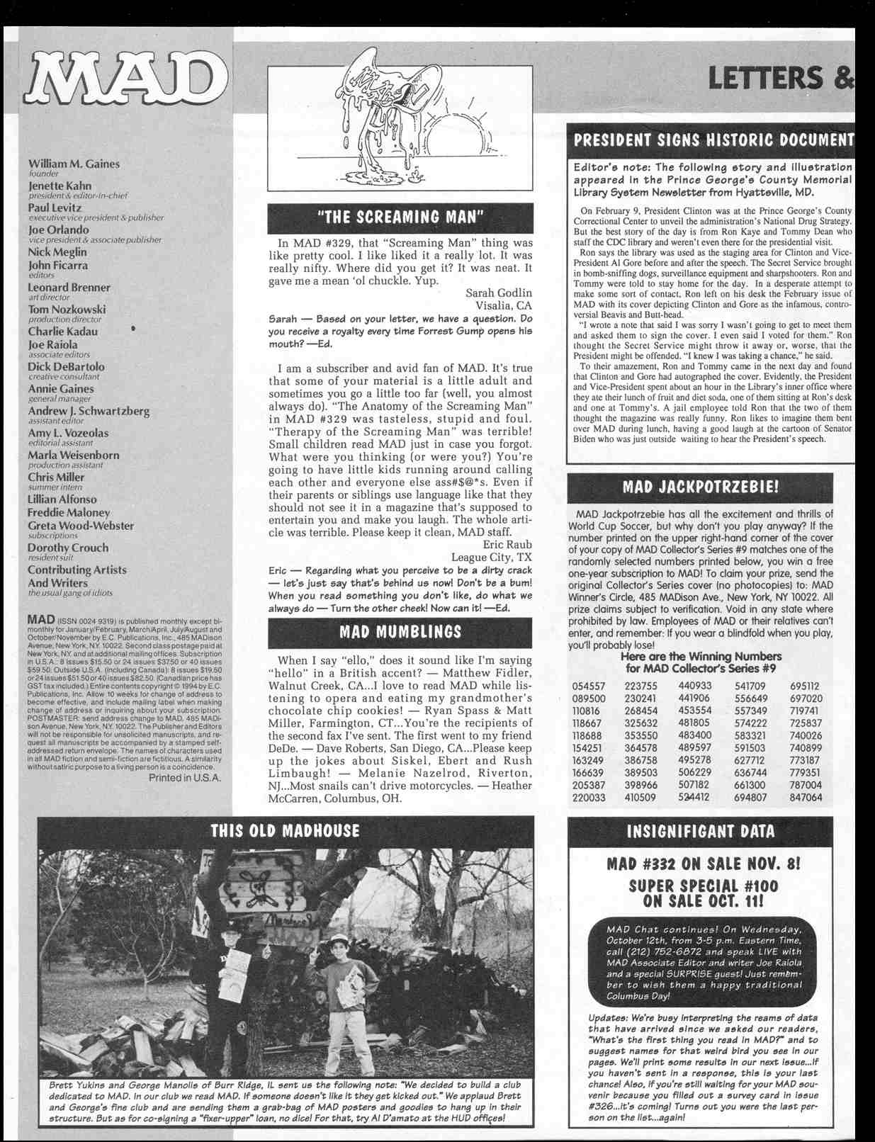 Read online MAD comic -  Issue #331 - 4