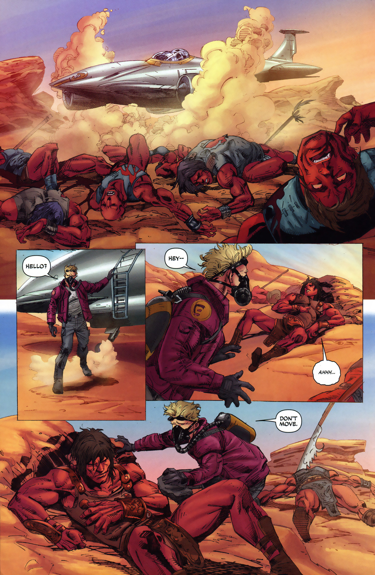 Read online Warlord of Mars: Fall of Barsoom comic -  Issue #1 - 21