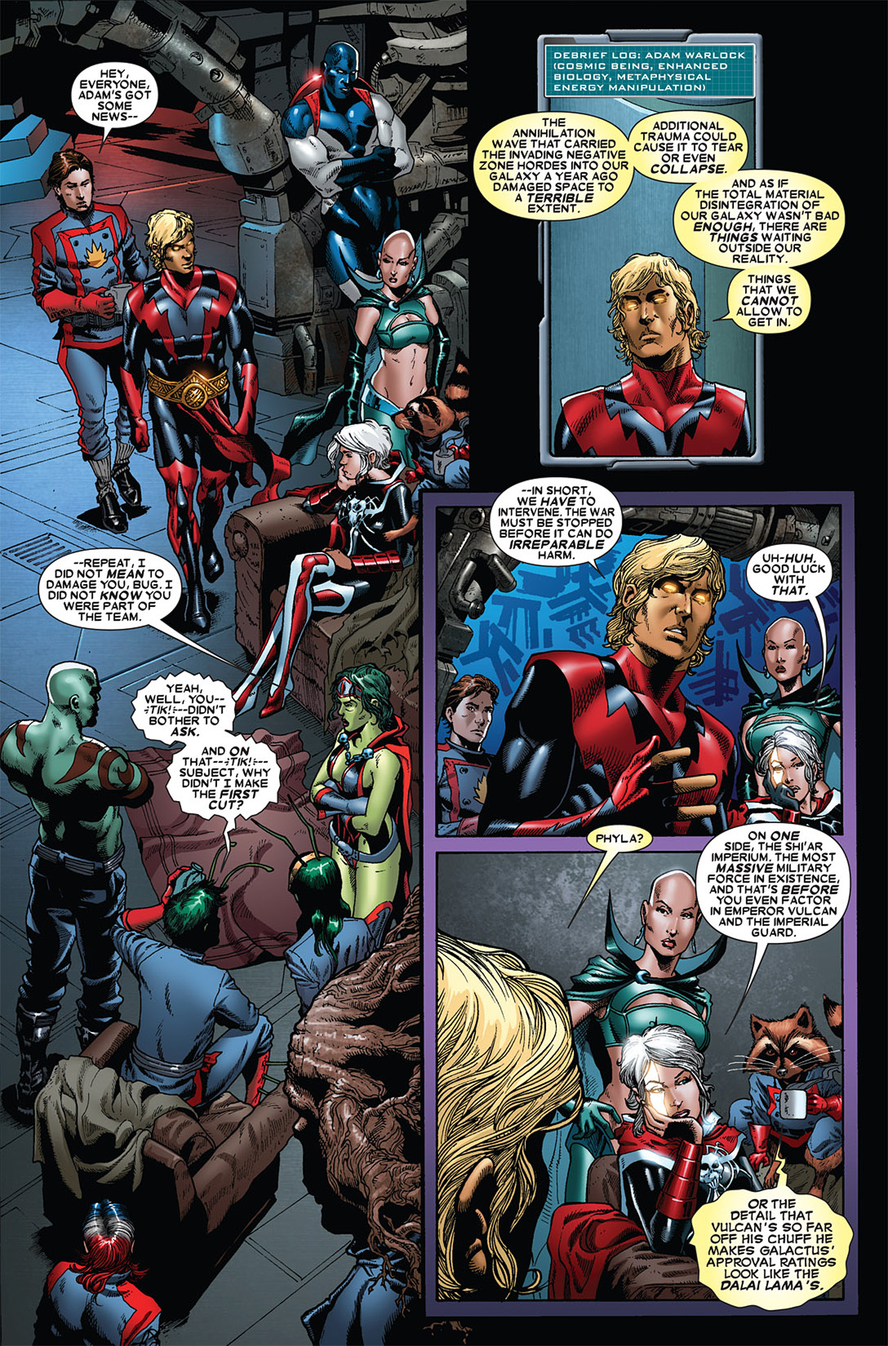 Read online Guardians of the Galaxy (2008) comic -  Issue #13 - 9