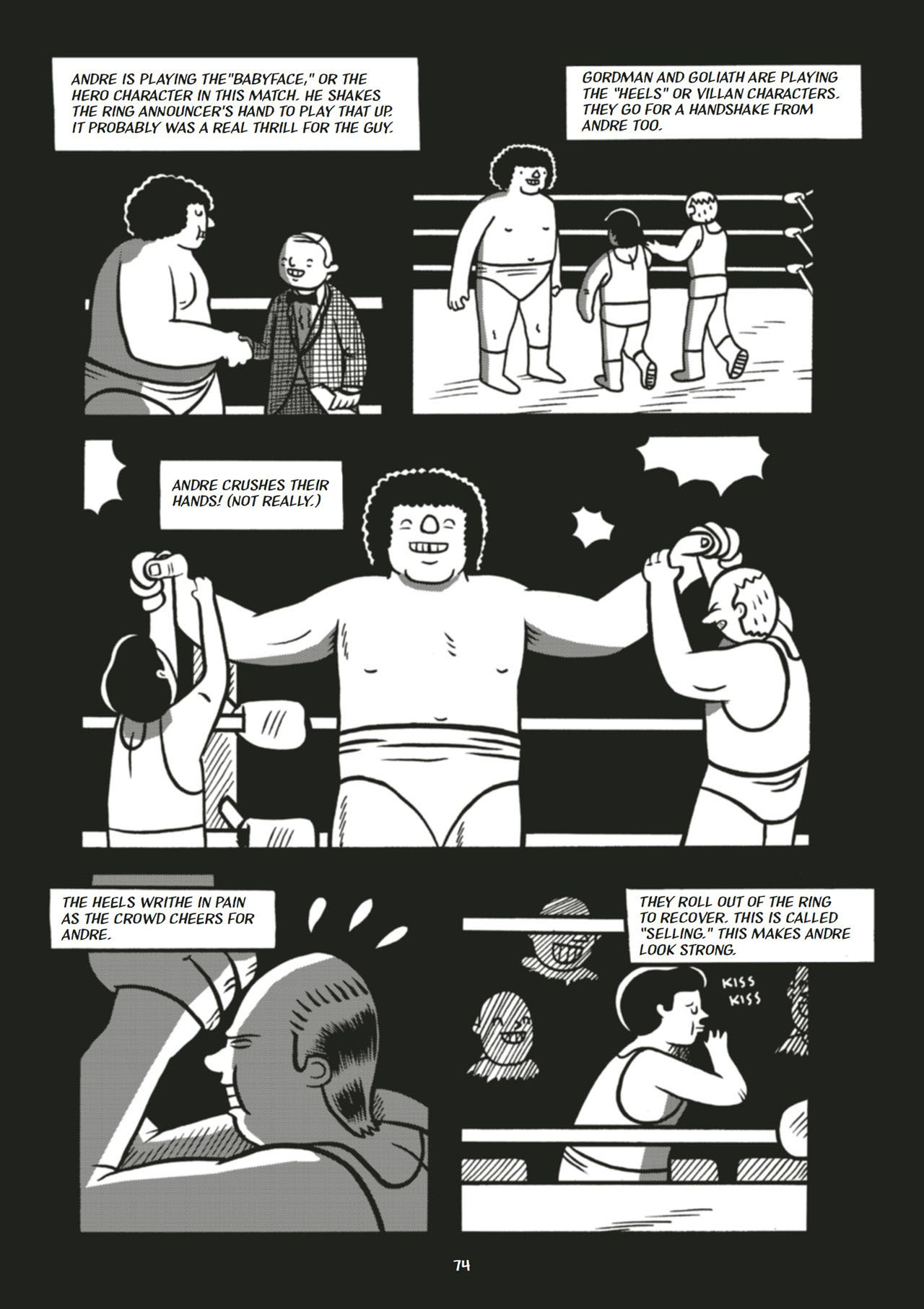 Read online Andre the Giant: Life and Legend comic -  Issue #1 - 74