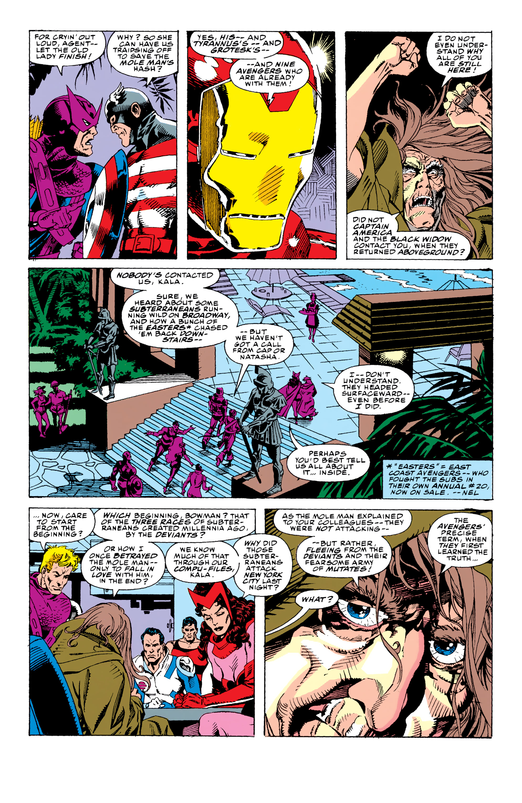 Read online Avengers: Subterranean Wars comic -  Issue # TPB - 116