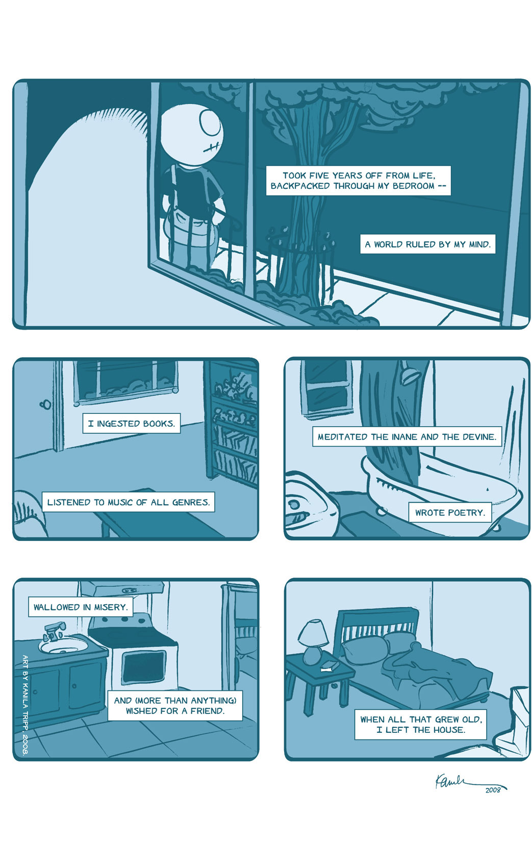 Read online The Li'l Depressed Boy comic -  Issue # TPB 0 - 36