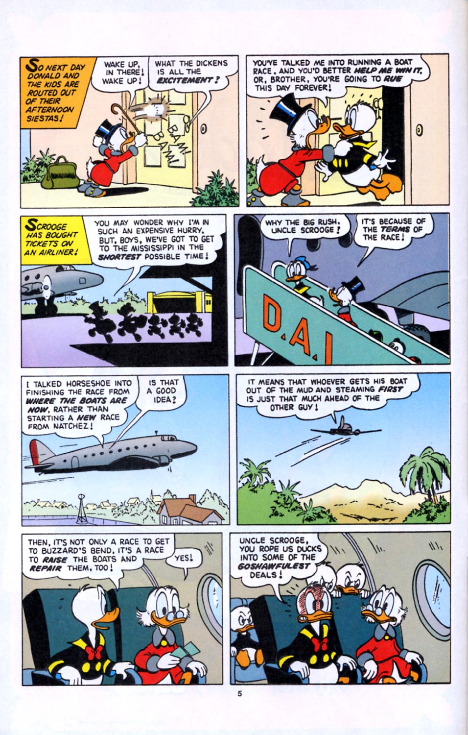 Read online Uncle Scrooge (1953) comic -  Issue #277 - 6