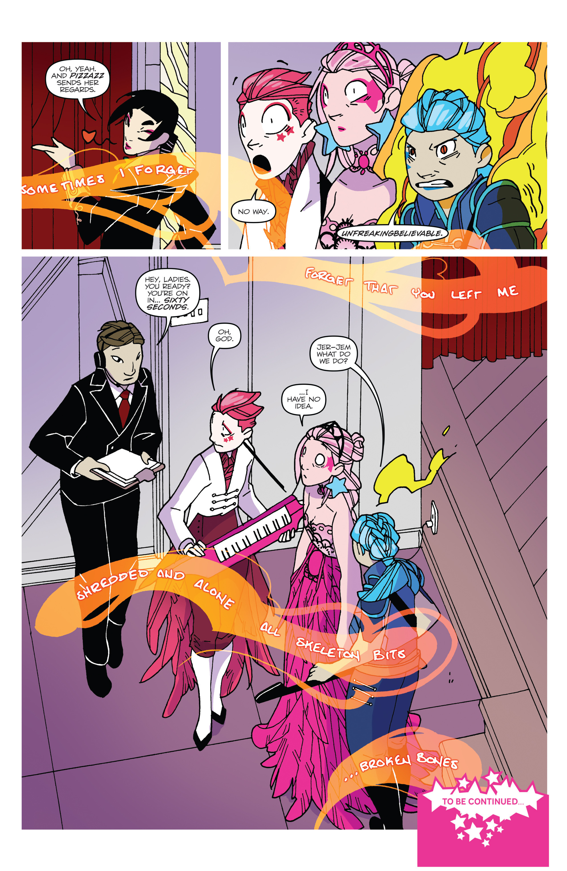 Read online Jem and The Holograms comic -  Issue #22 - 23