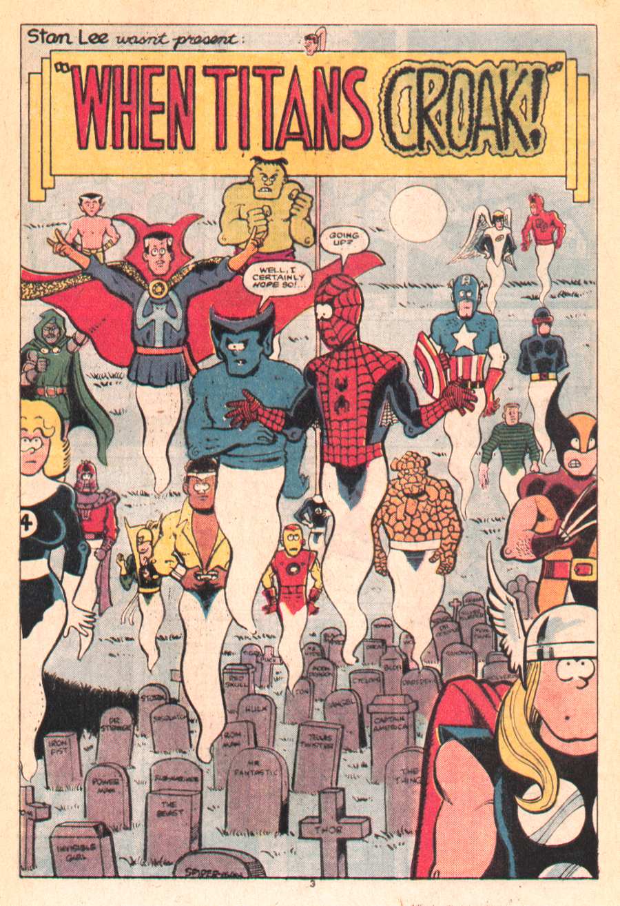 Read online Fred Hembeck Destroys the Marvel Universe comic -  Issue # Full - 5