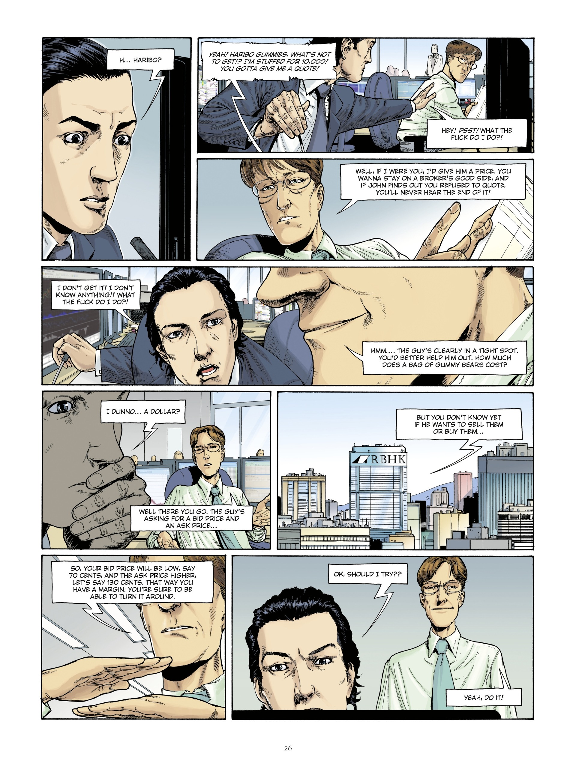 Read online Hedge Fund comic -  Issue #1 - 28