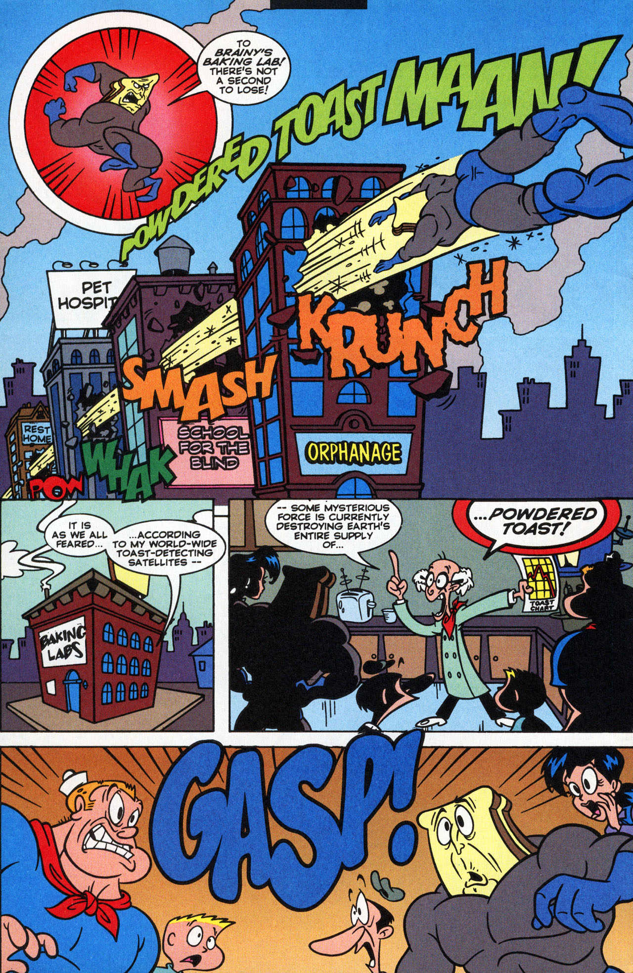 Read online The Ren & Stimpy Show Special: Powdered Toastman's Cereal Serial comic -  Issue # Full - 8