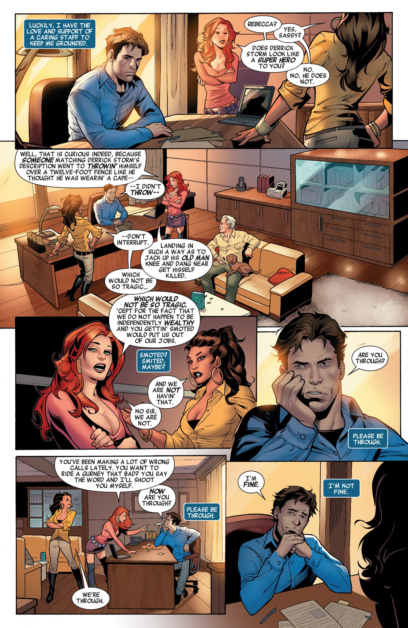 Read online Richard Castle's Storm Season comic -  Issue # TPB - 12