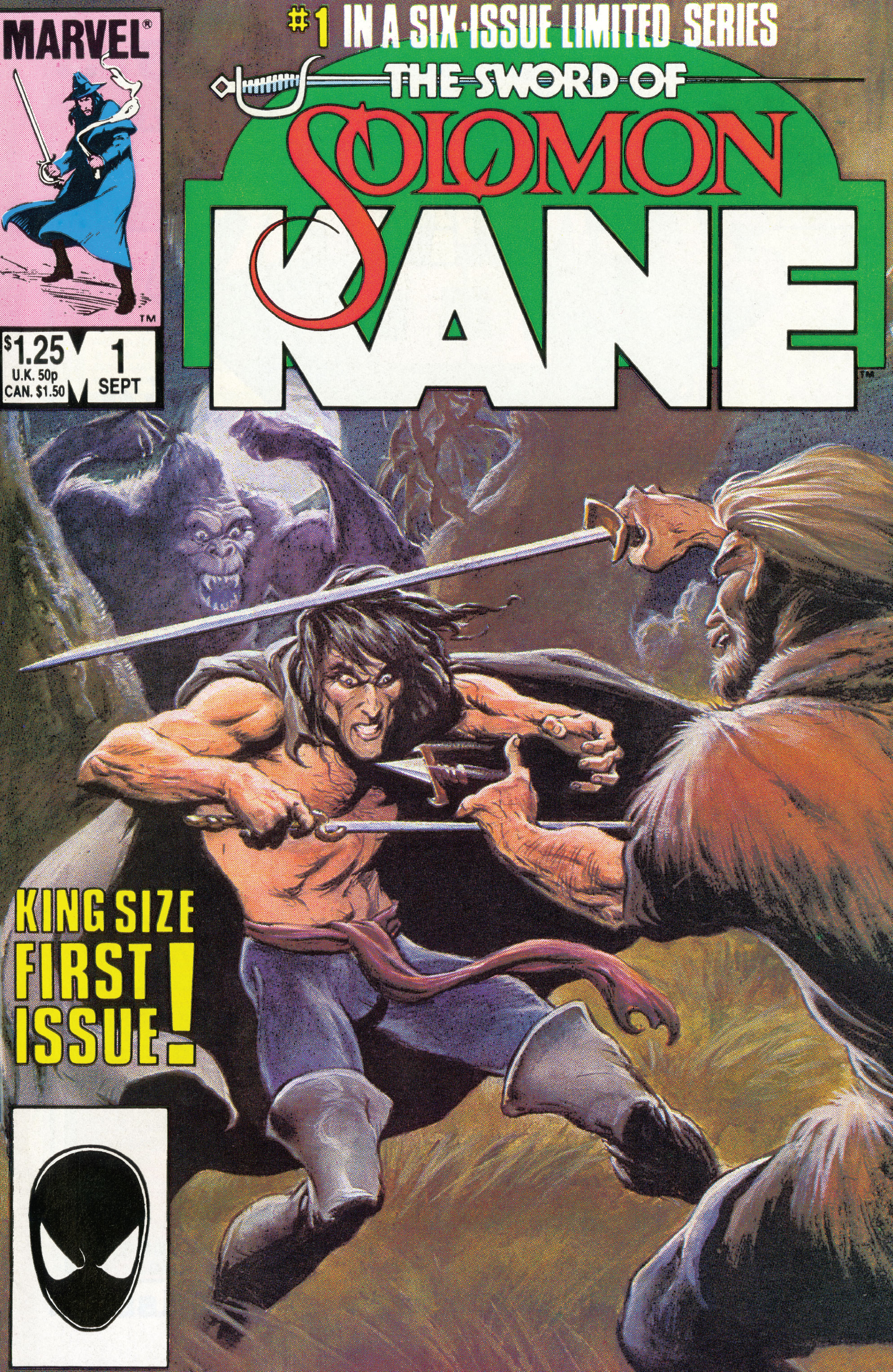 Read online The Sword of Solomon Kane comic -  Issue #1 - 1