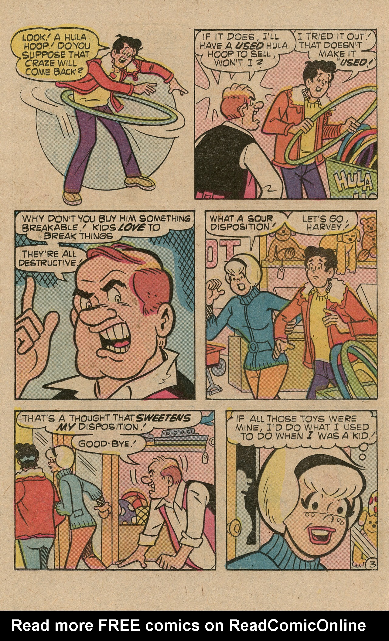Read online Archie's TV Laugh-Out comic -  Issue #56 - 22