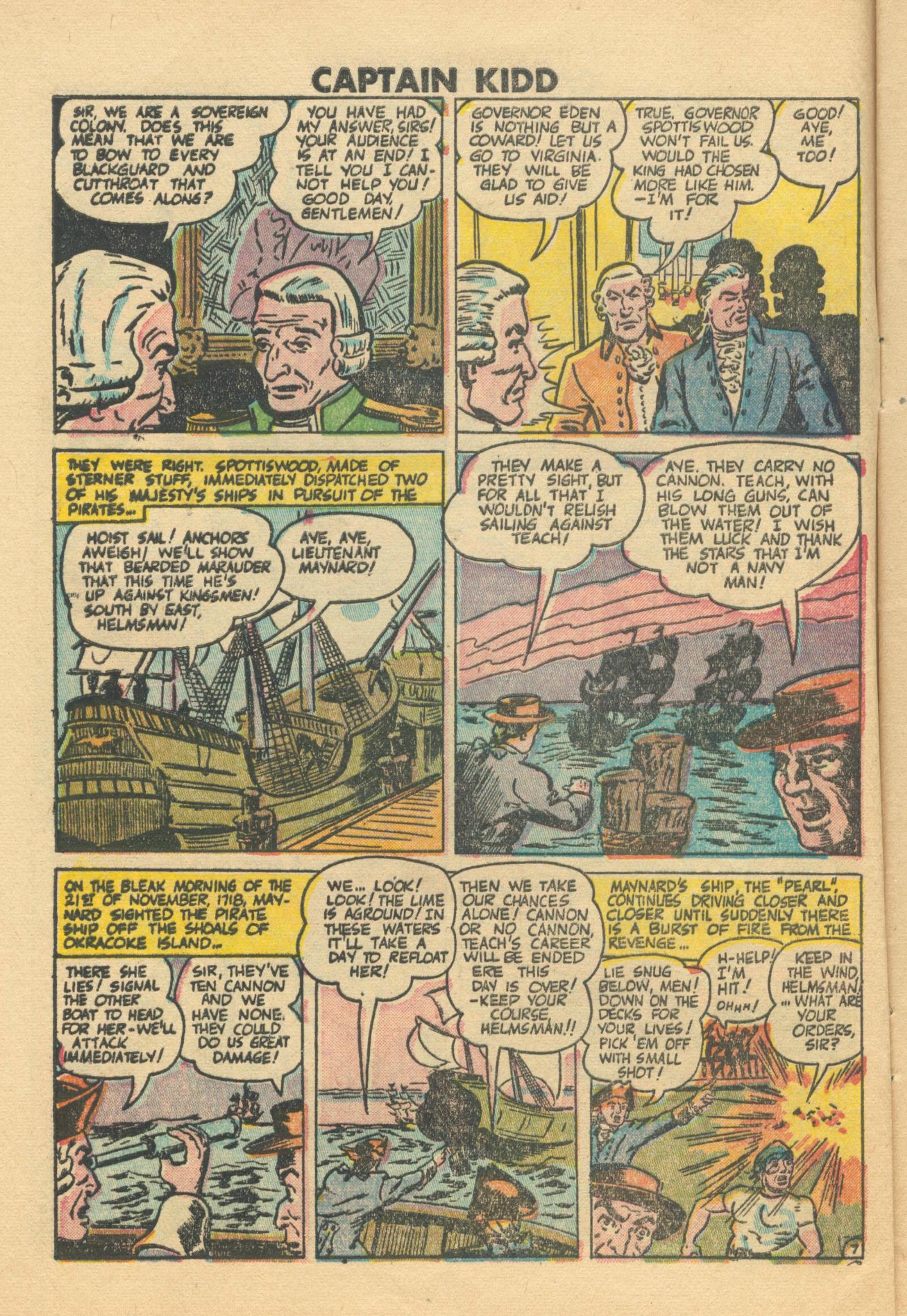 Read online Captain Kidd comic -  Issue #24 - 8