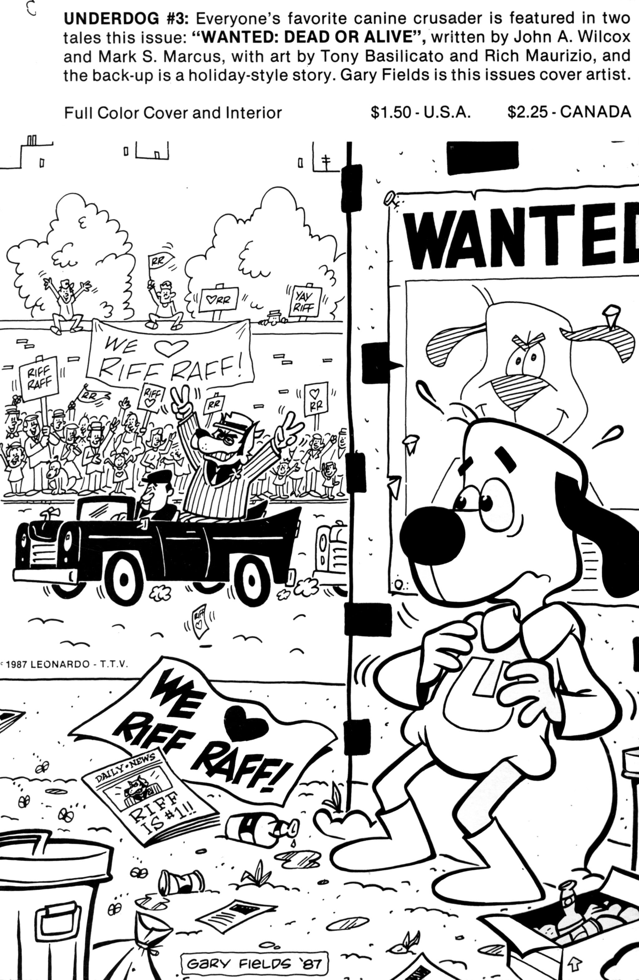 Read online Underdog (1987) comic -  Issue #2 - 28