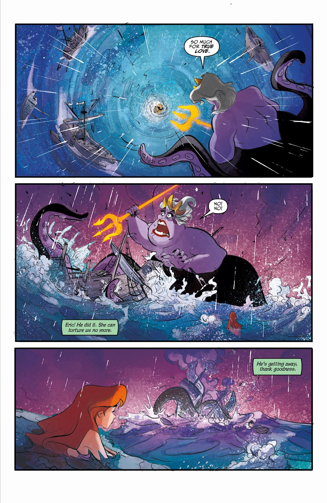 Read online Disney The Little Mermaid comic Issue 3