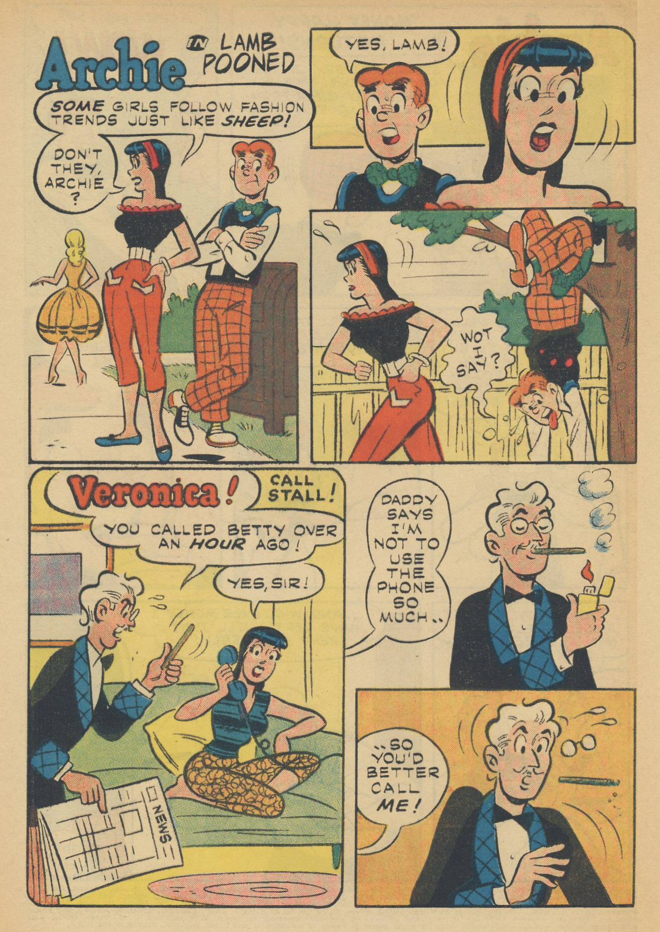 Read online Archie's Joke Book Magazine comic -  Issue #48 - 4