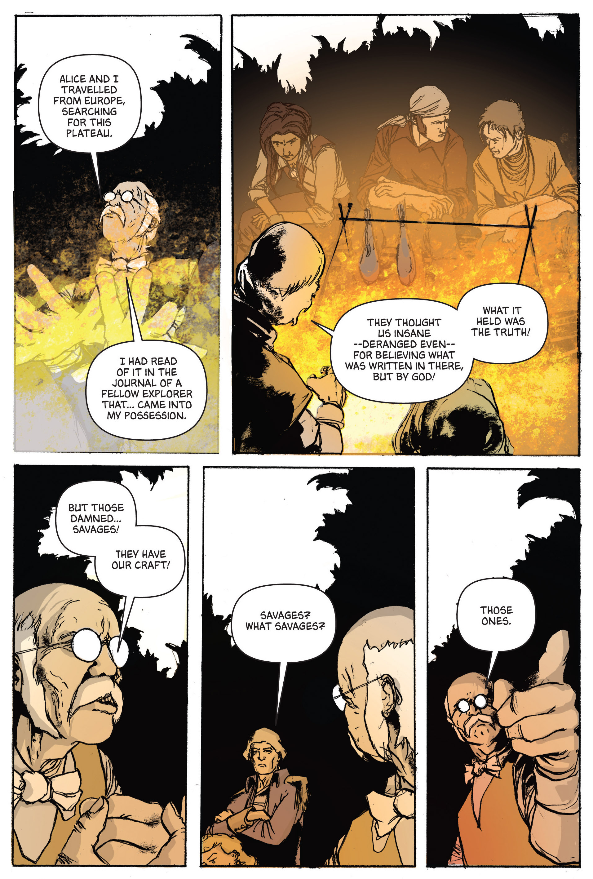 Read online Pirates of the Lost World comic -  Issue # TPB - 52