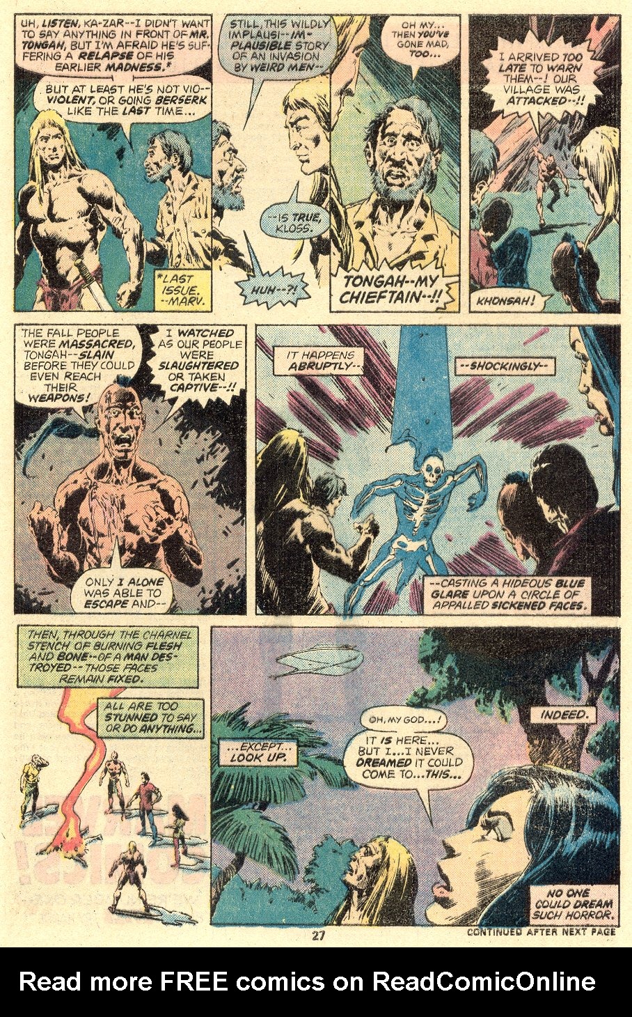 Read online Ka-Zar comic -  Issue #15 - 19