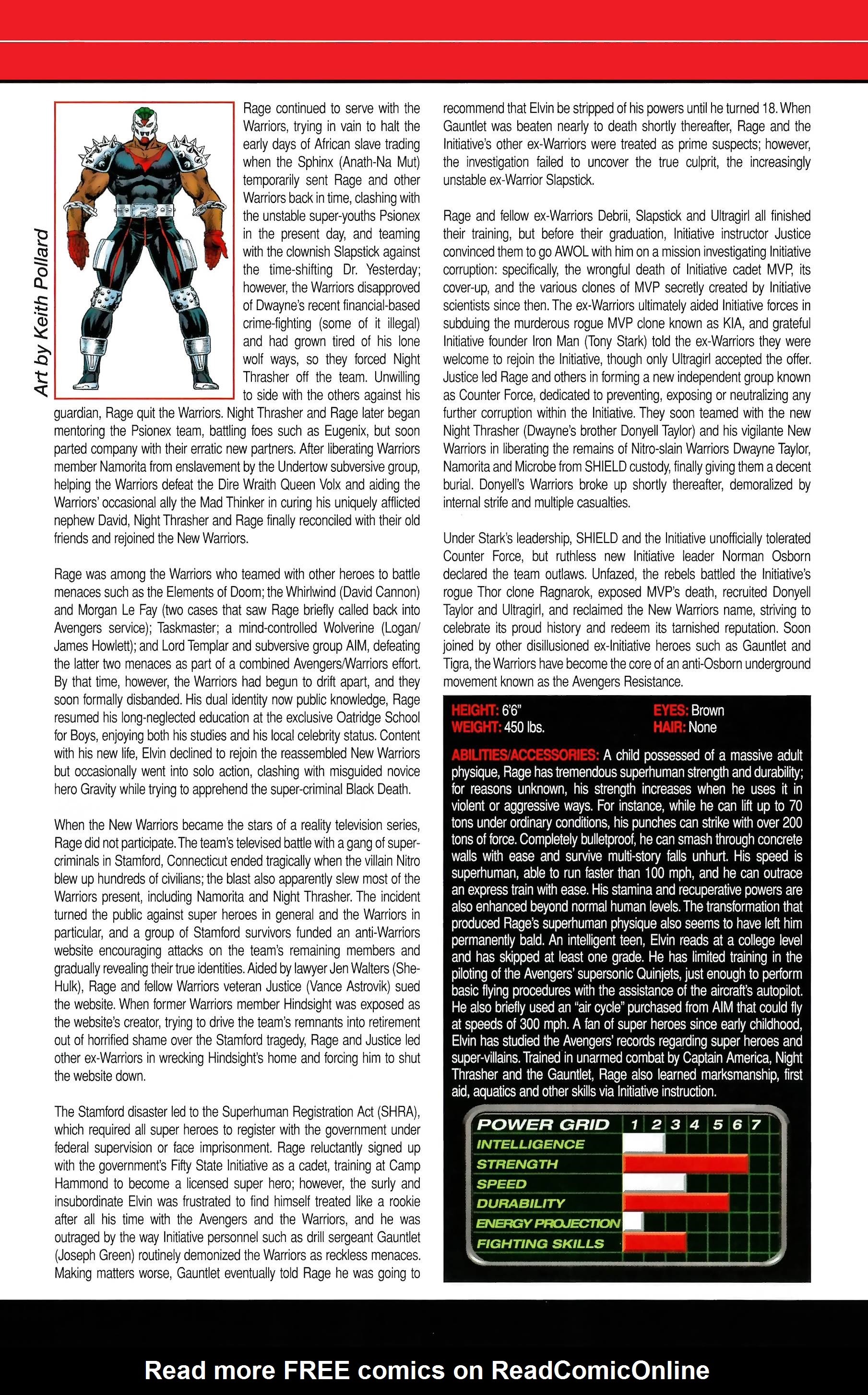 Read online Official Handbook of the Marvel Universe A to Z comic -  Issue # TPB 9 (Part 2) - 13